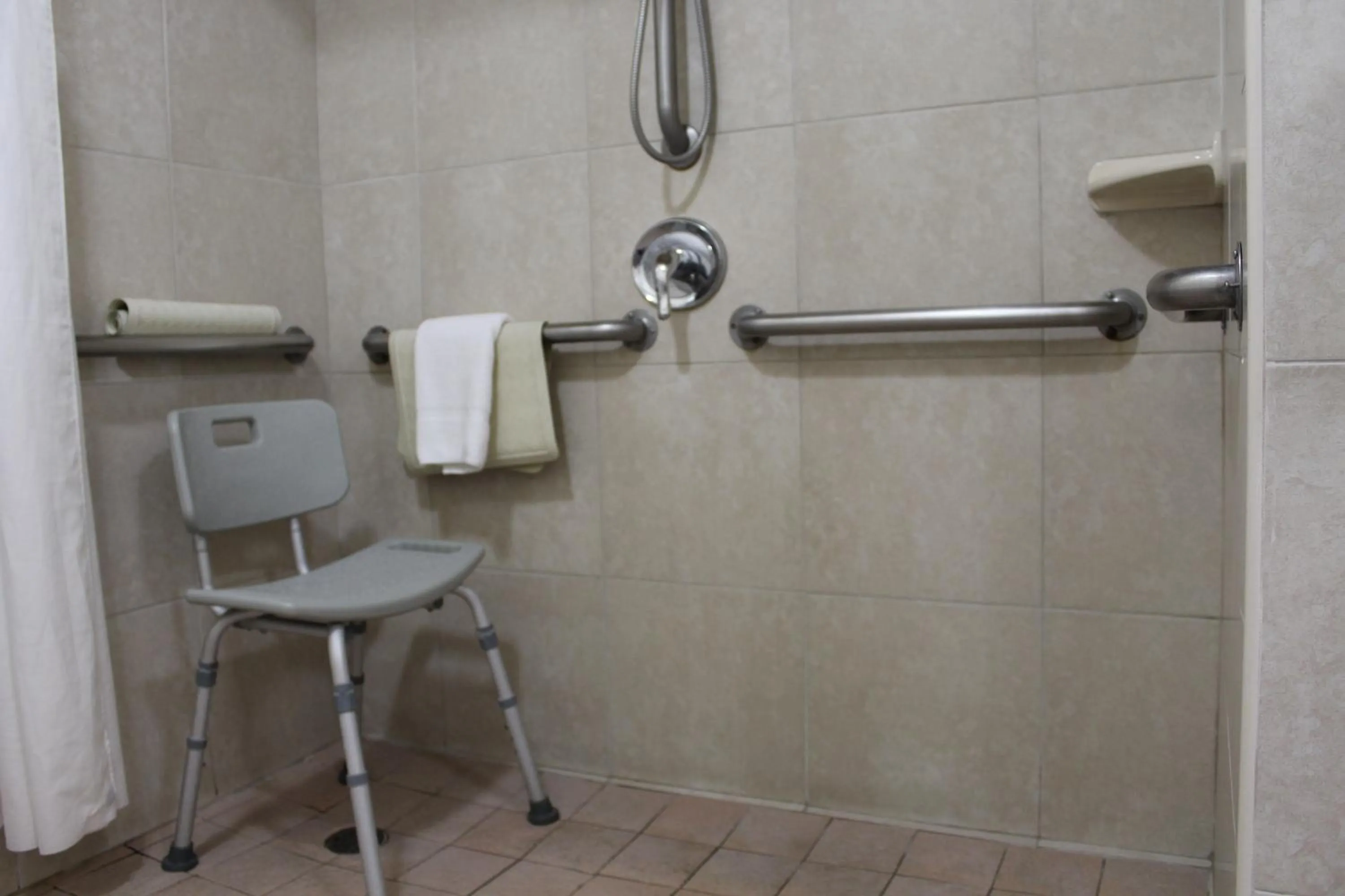 Shower in Travelodge by Wyndham Florida City/Homestead/Everglades