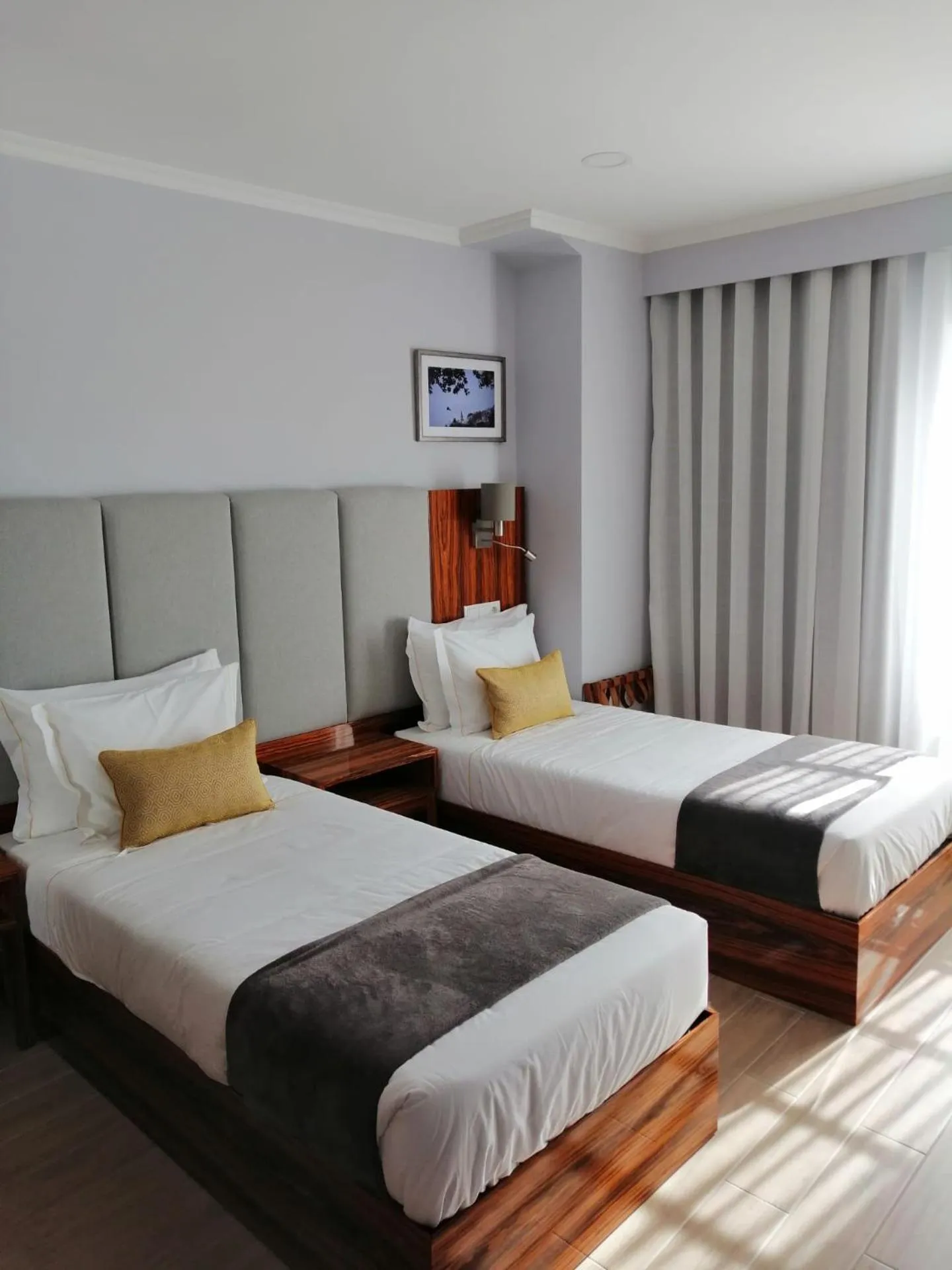 Bed in Memória Charming House