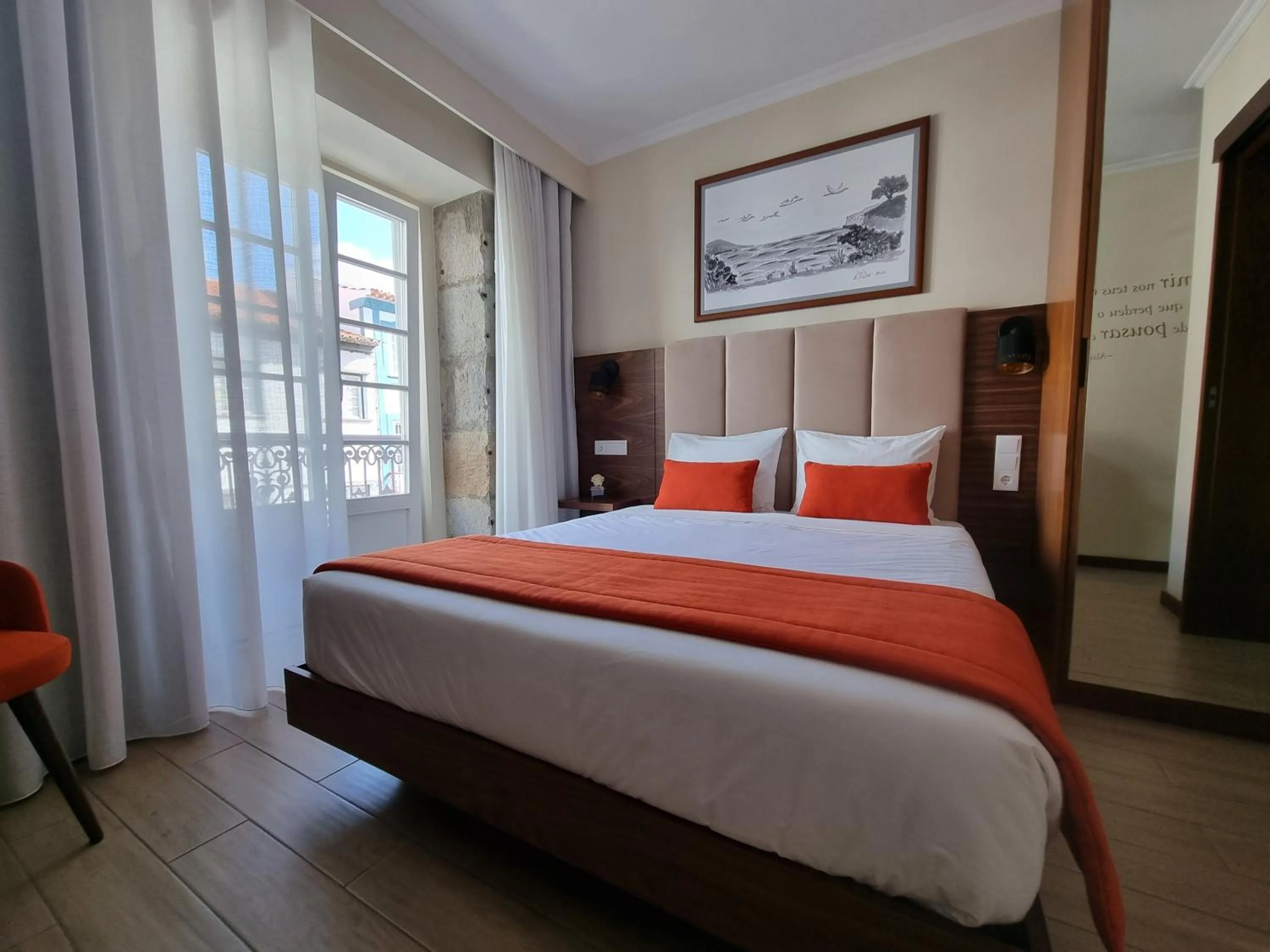 Bed in Memória Charming House