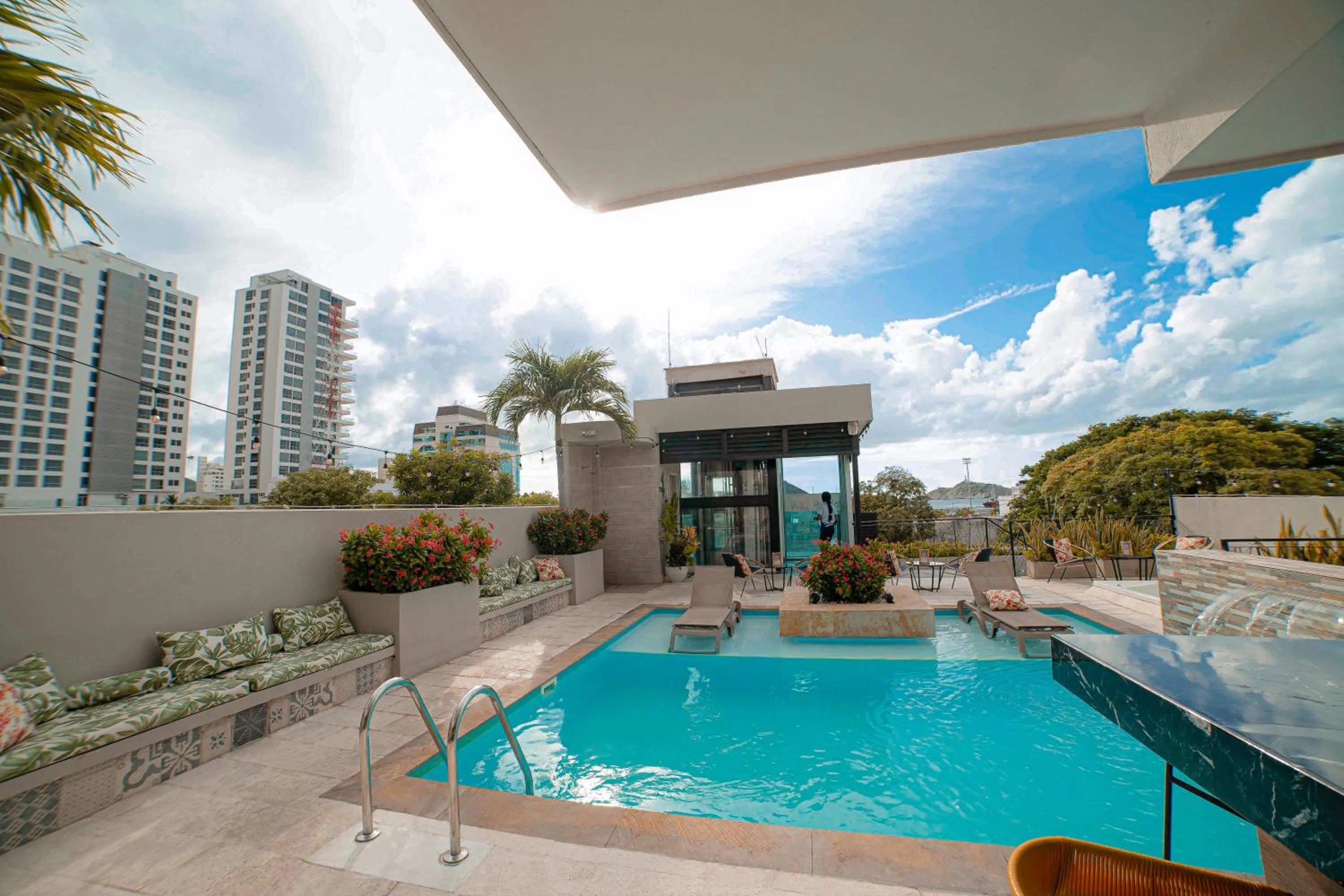 Patio in Alko Hotel Cotona