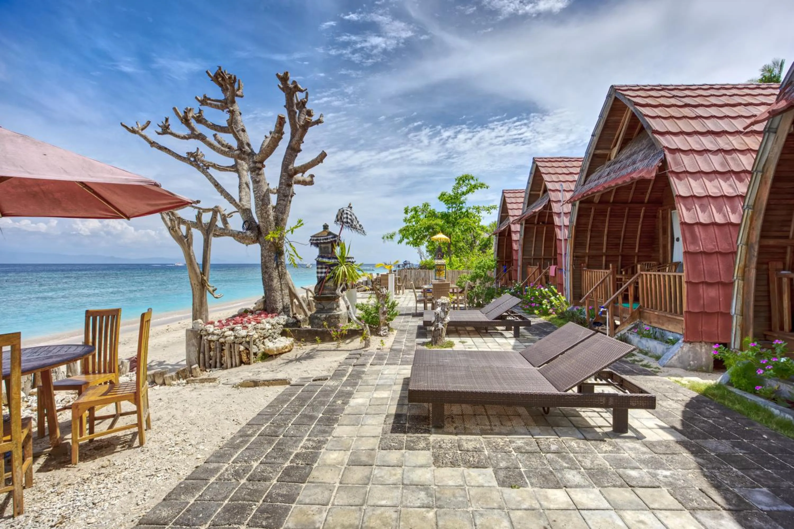 Property building in Santen Beach Bungalows