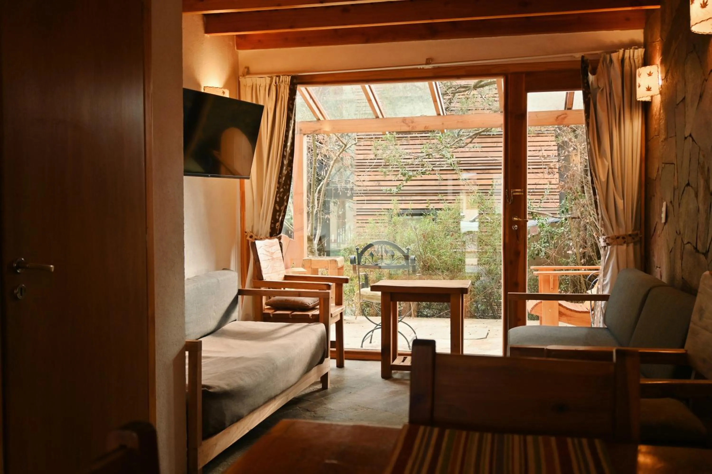 Bed in Villa Sofía Apart Hotel