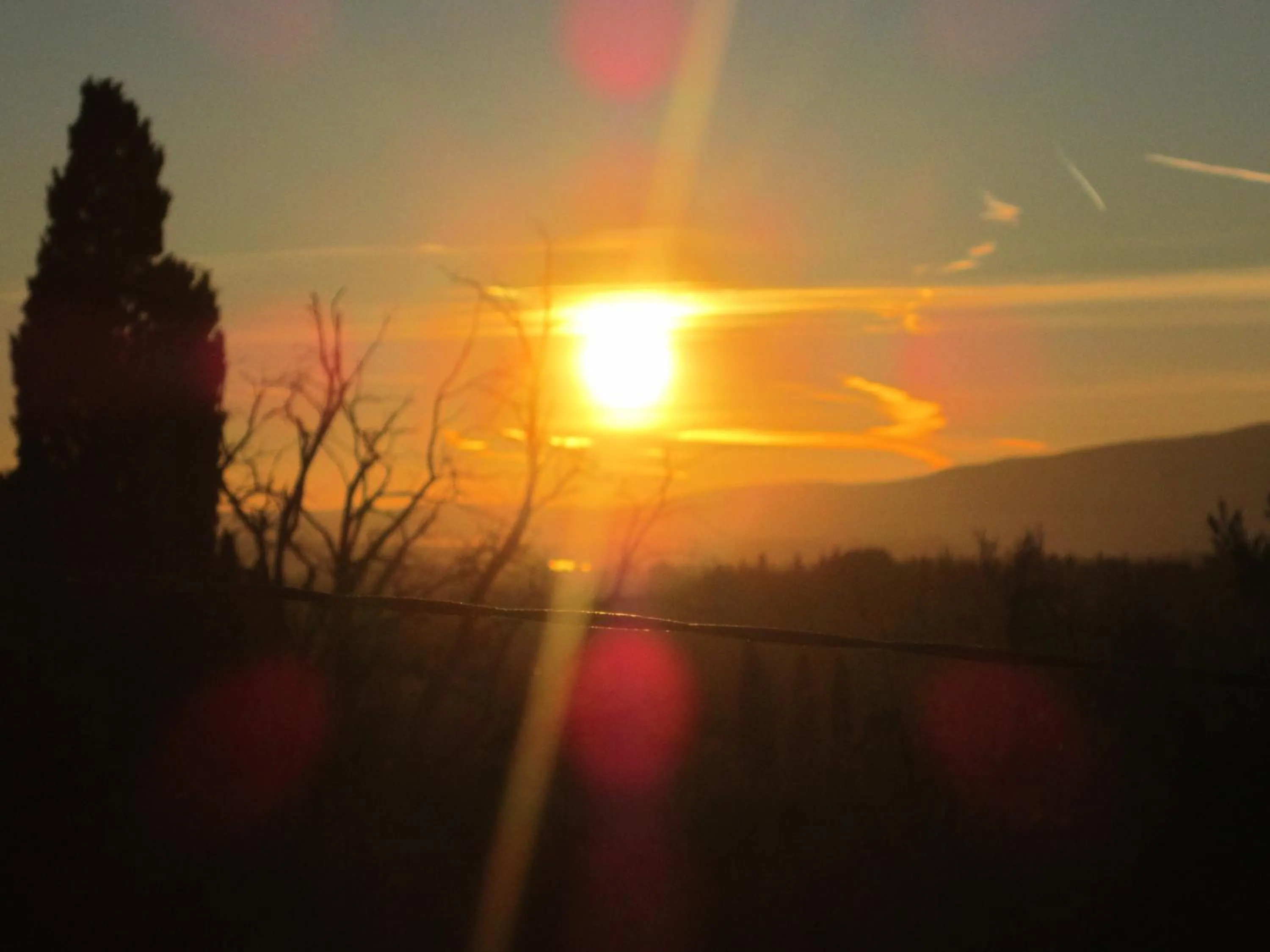 Sunset in Agriturismo Il Colto