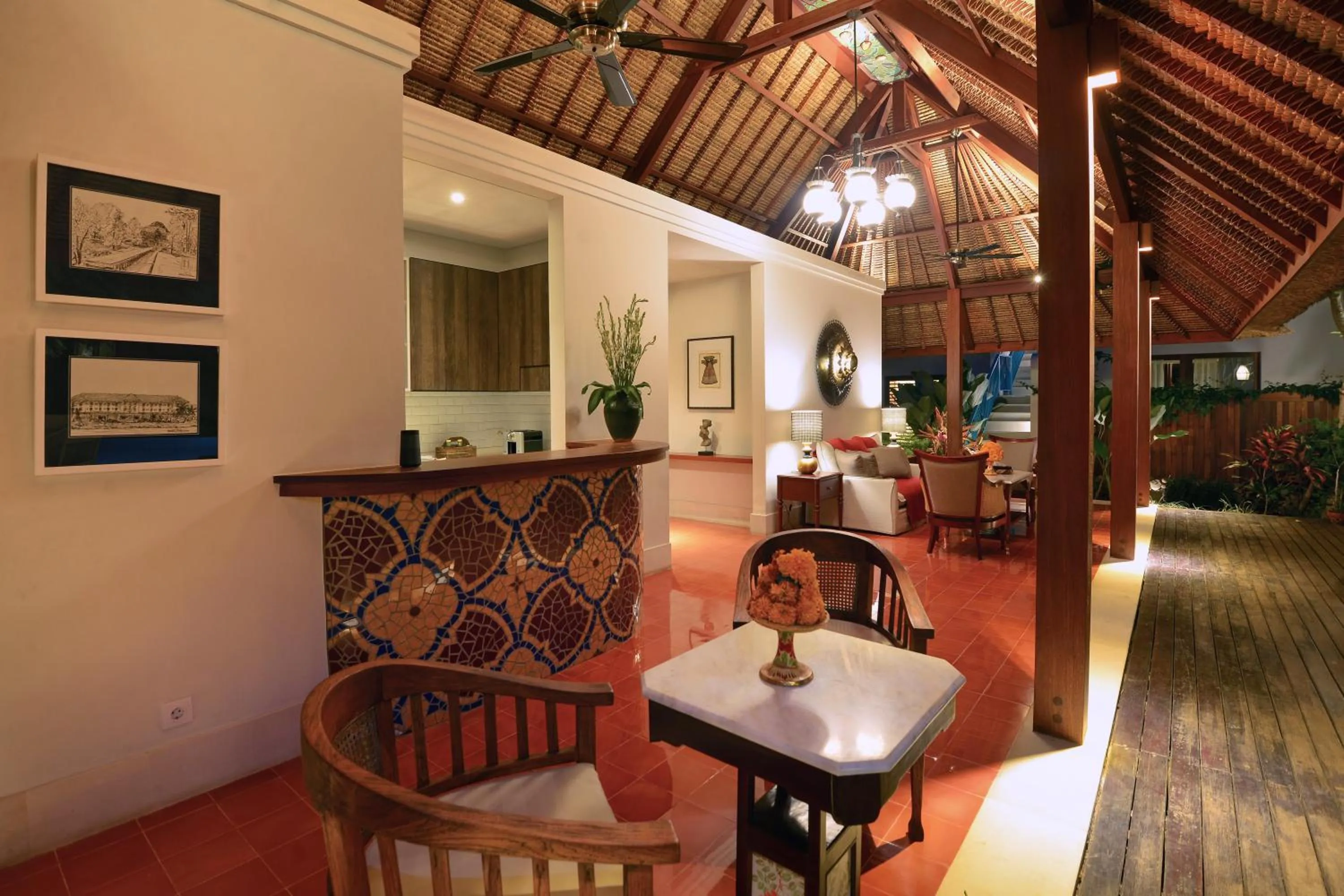 Lobby or reception in Kama Village Sanur