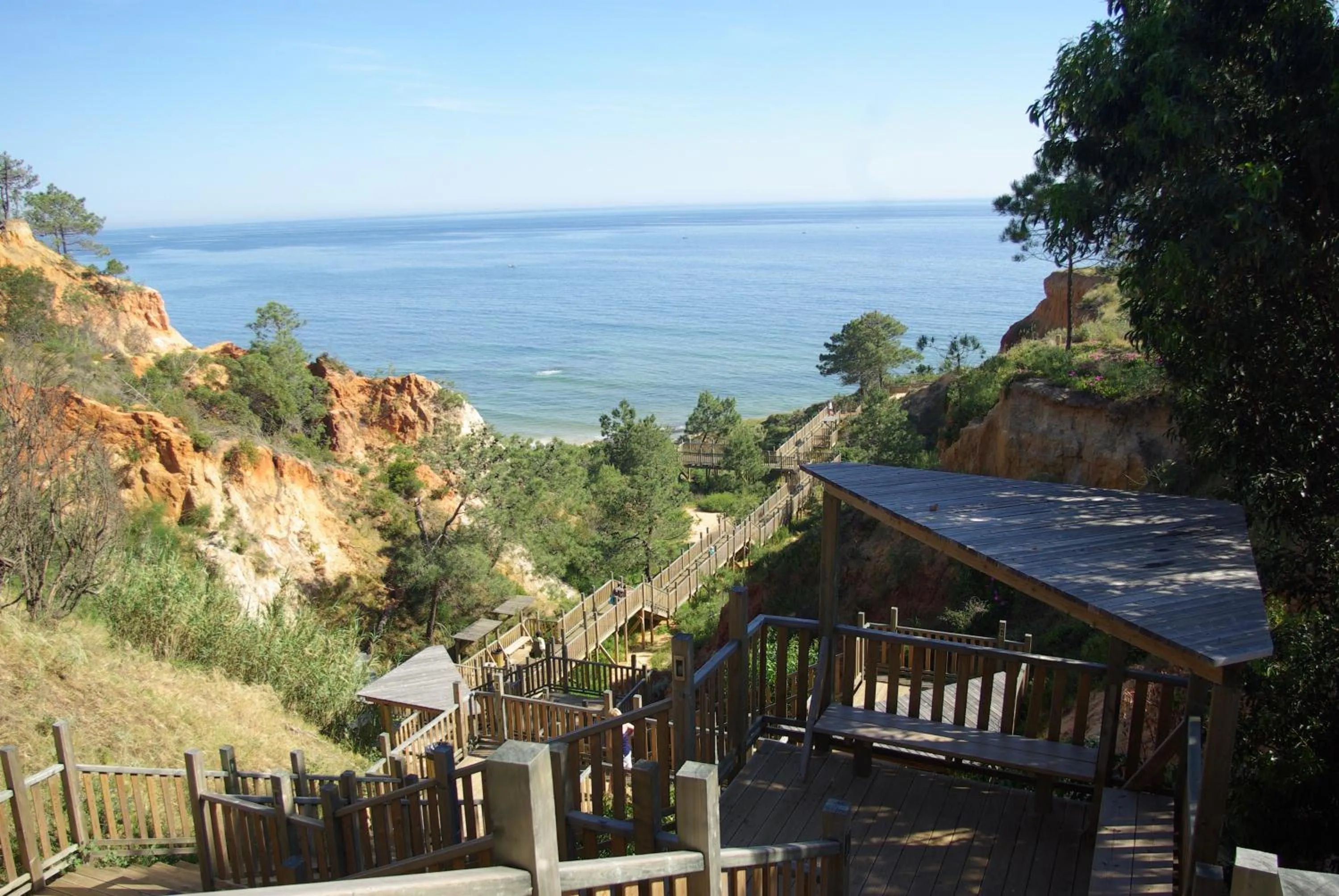 View (from property/room) in Albufeira 2 bedroom apartment 5 min from Falesia beach and close to center I