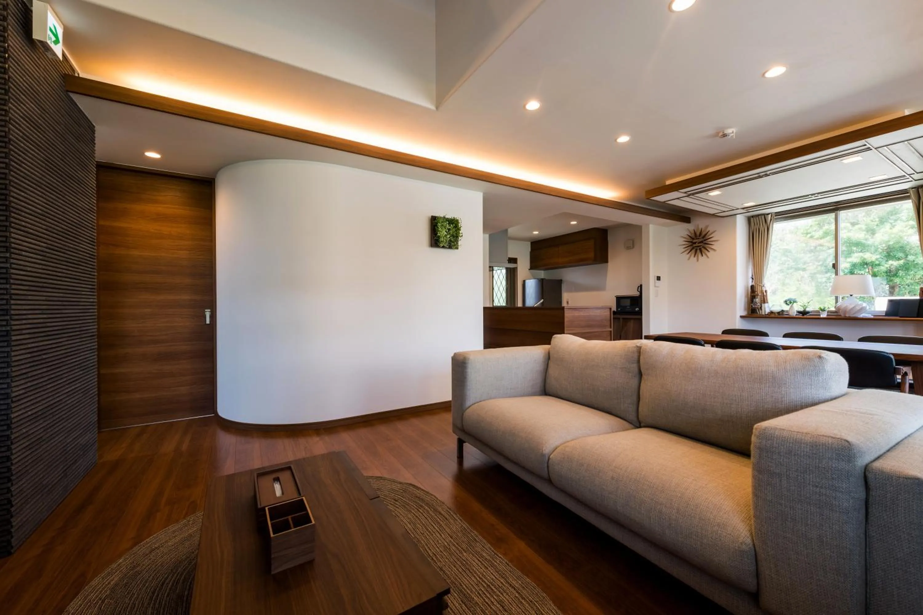 Living room in E-horizon Resort 名護