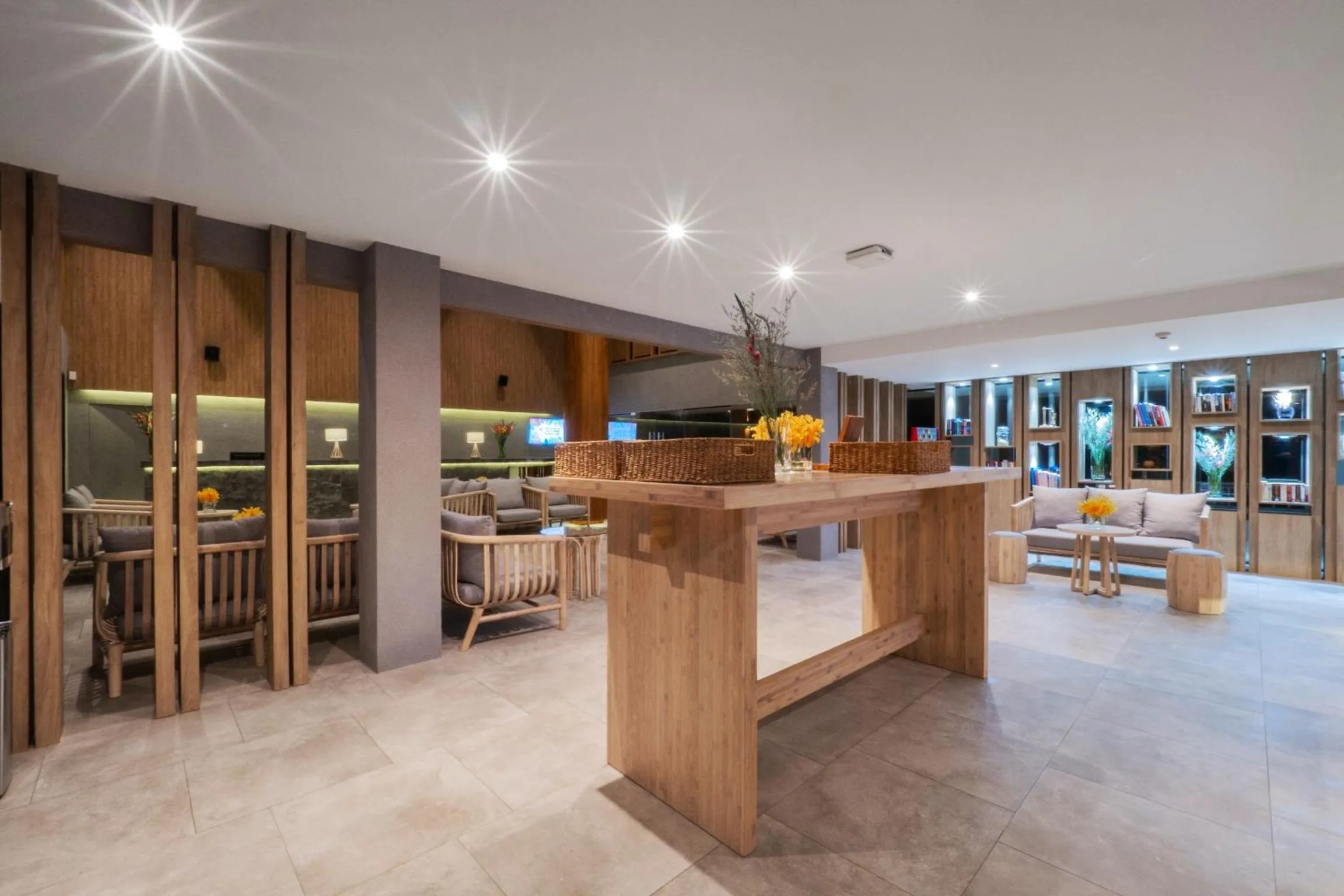 Lobby or reception in La Flora Khao Lak - SHA Extra Plus