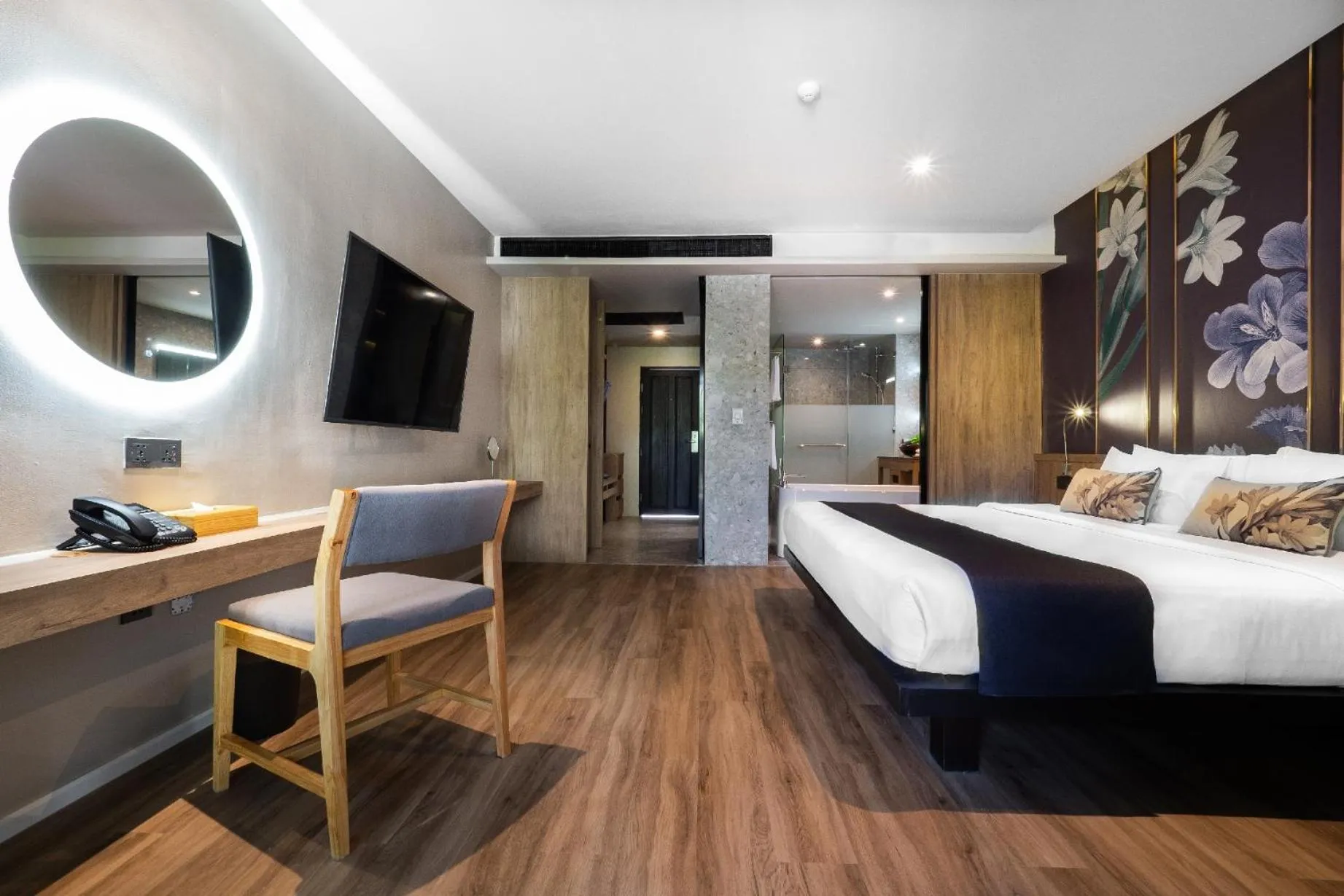 Photo of the whole room, Bed in La Flora Khao Lak - SHA Extra Plus