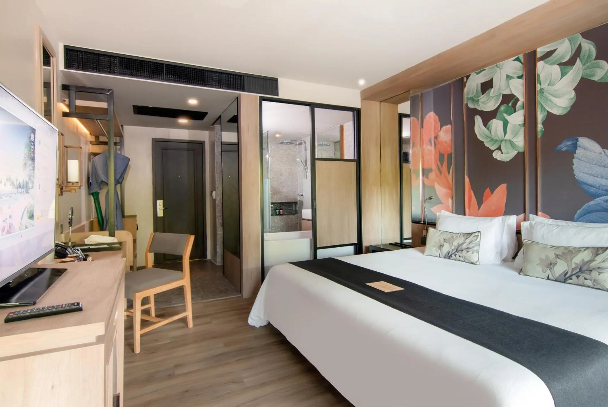 Bedroom, Bed in La Flora Khao Lak - SHA Extra Plus