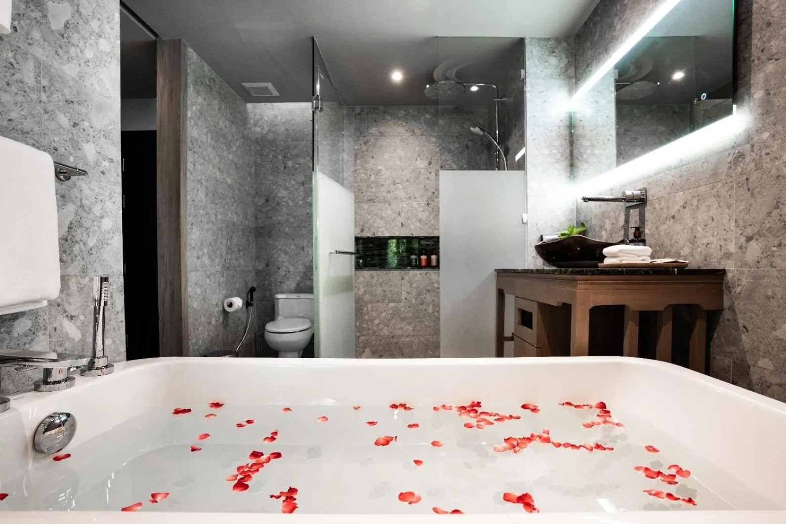 Bathroom in La Flora Khao Lak - SHA Extra Plus