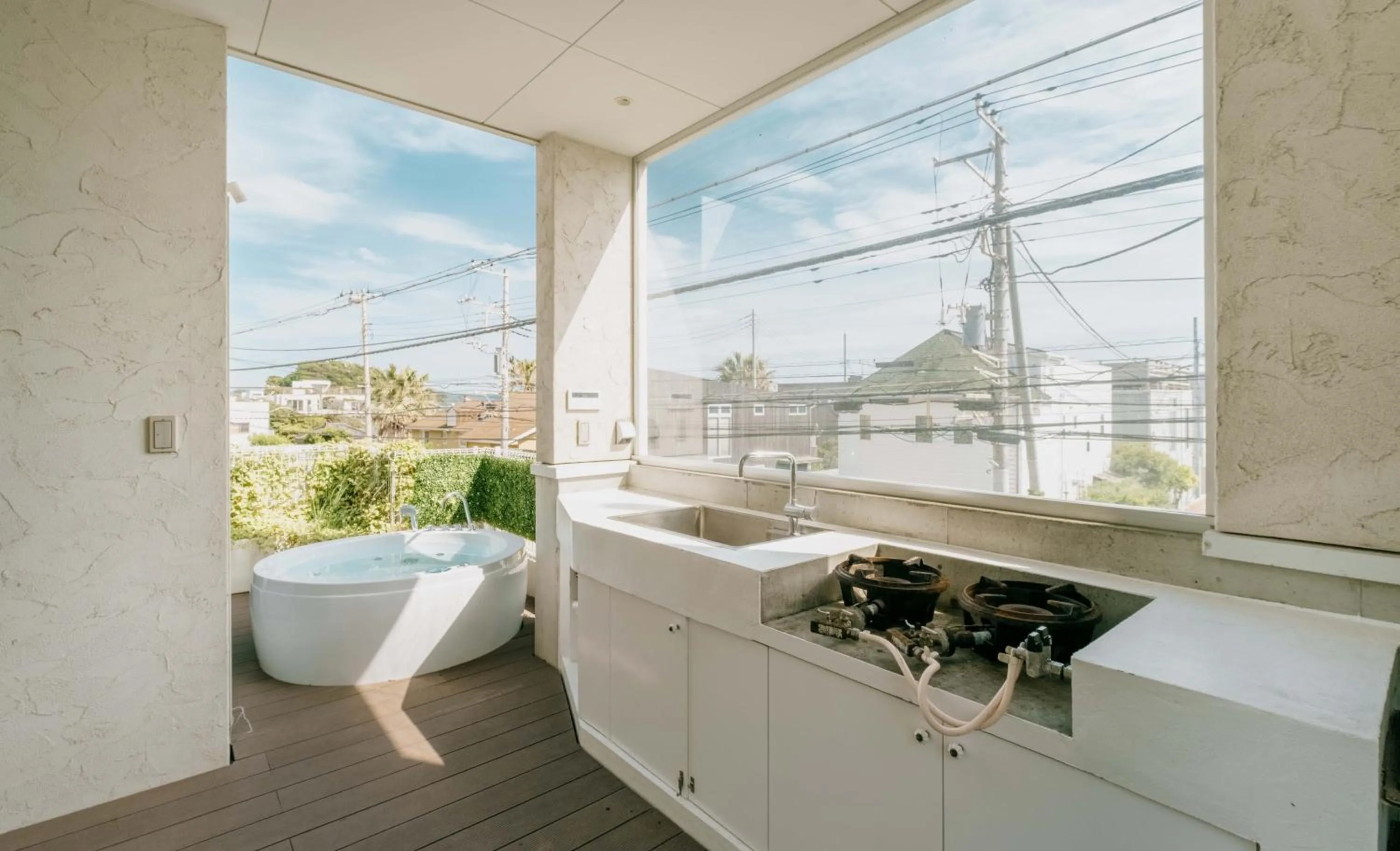 カサブランカプールハウス鎌倉 - Casablanca Pool House Kamakura Seaside Luxury Villa with Heated Pool & Sauna