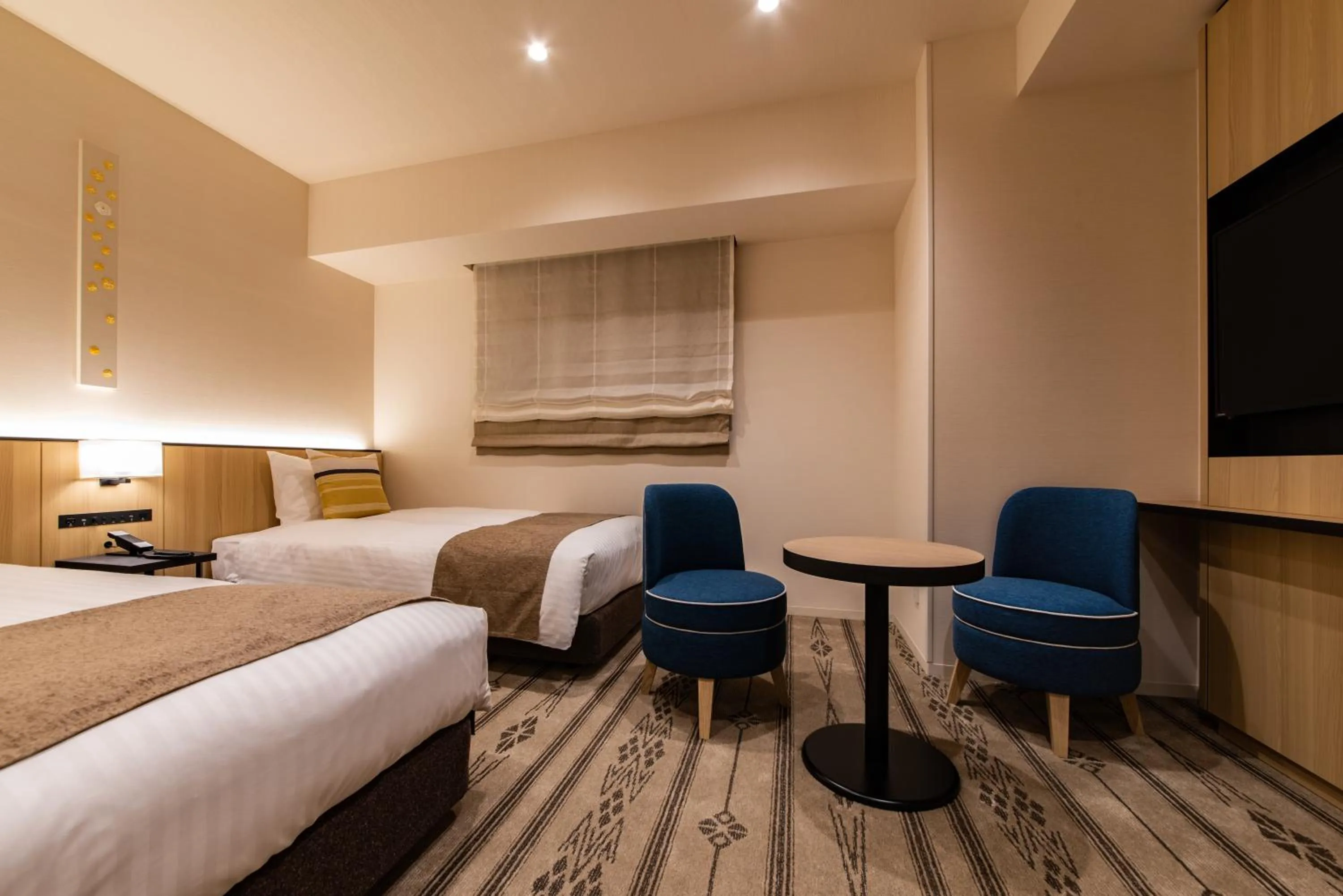 Photo of the whole room, Bed in Hotel Vista Fukuoka Nakasu-Kawabata