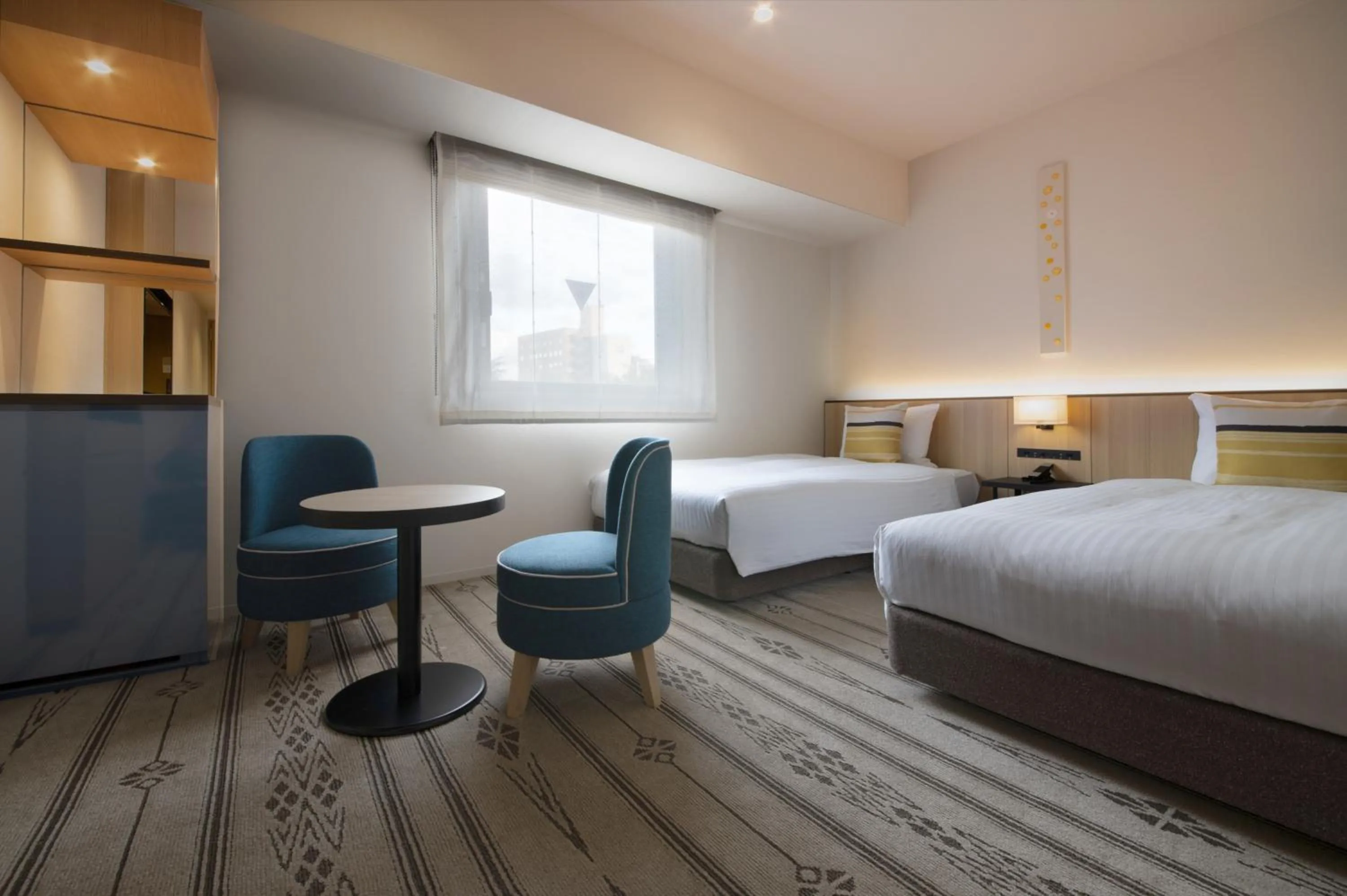 Photo of the whole room, Bed in Hotel Vista Fukuoka Nakasu-Kawabata