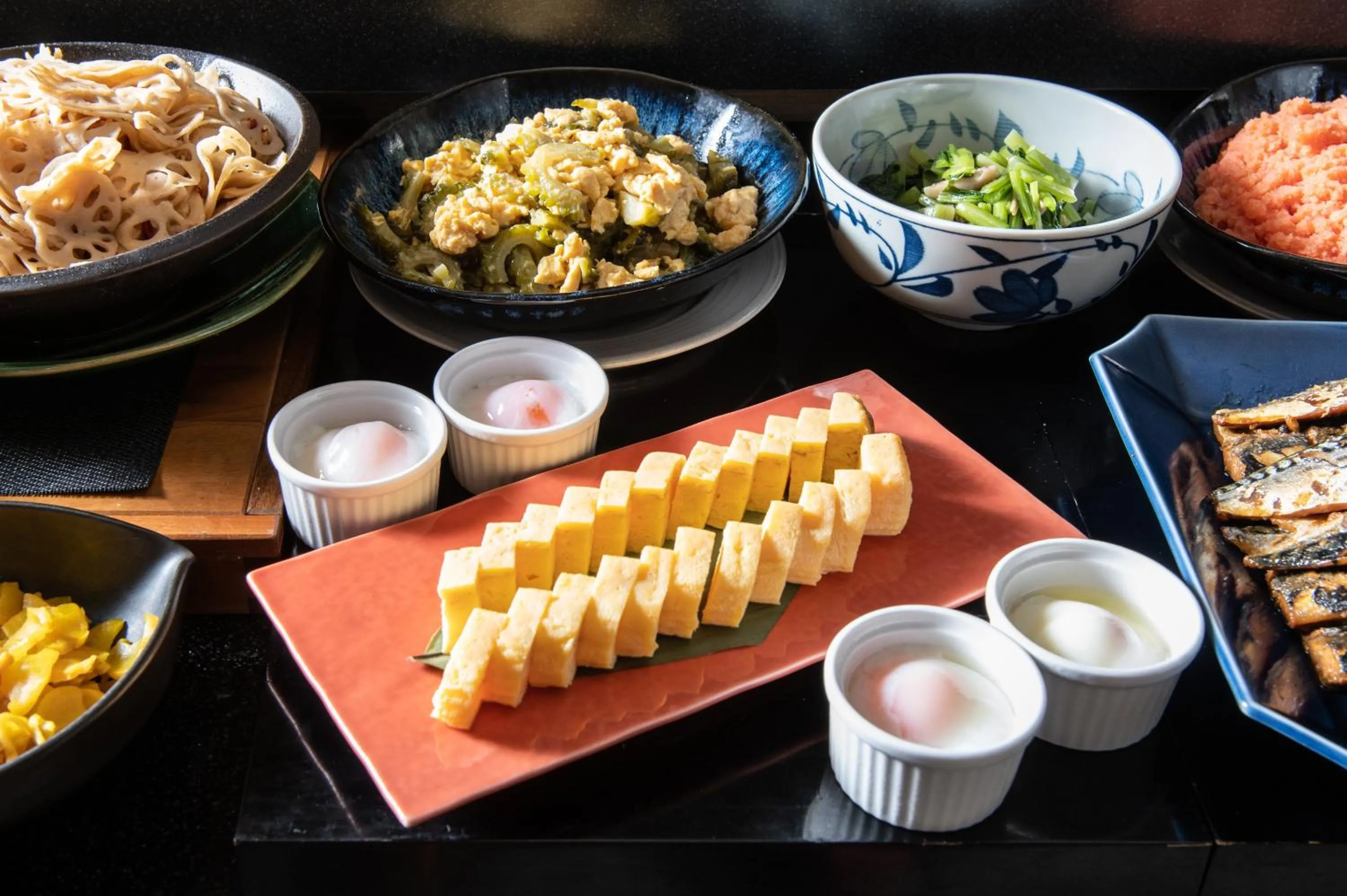 Buffet breakfast in Hotel Vista Fukuoka Nakasu-Kawabata