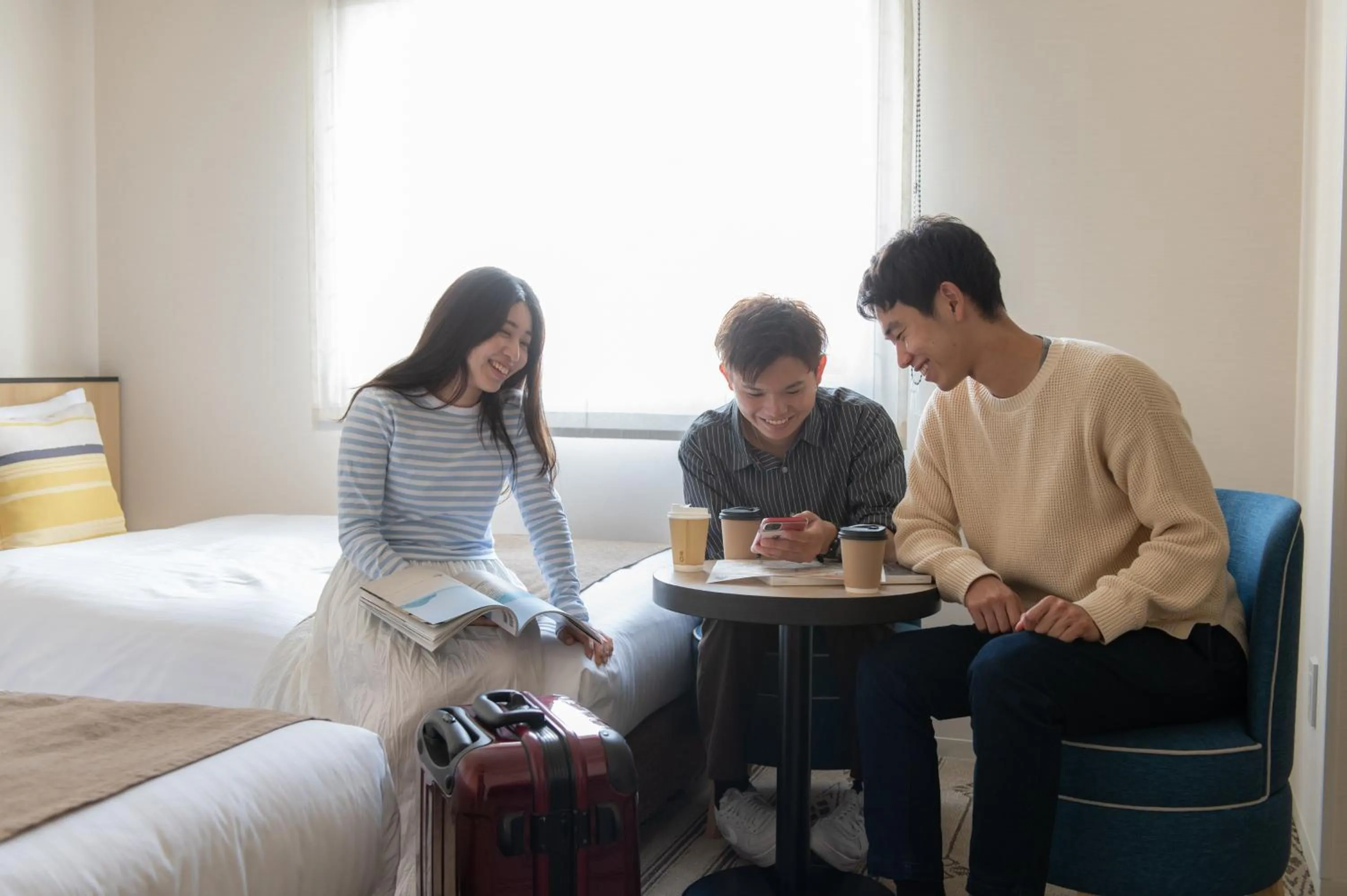 Photo of the whole room, Bed in Hotel Vista Fukuoka Nakasu-Kawabata