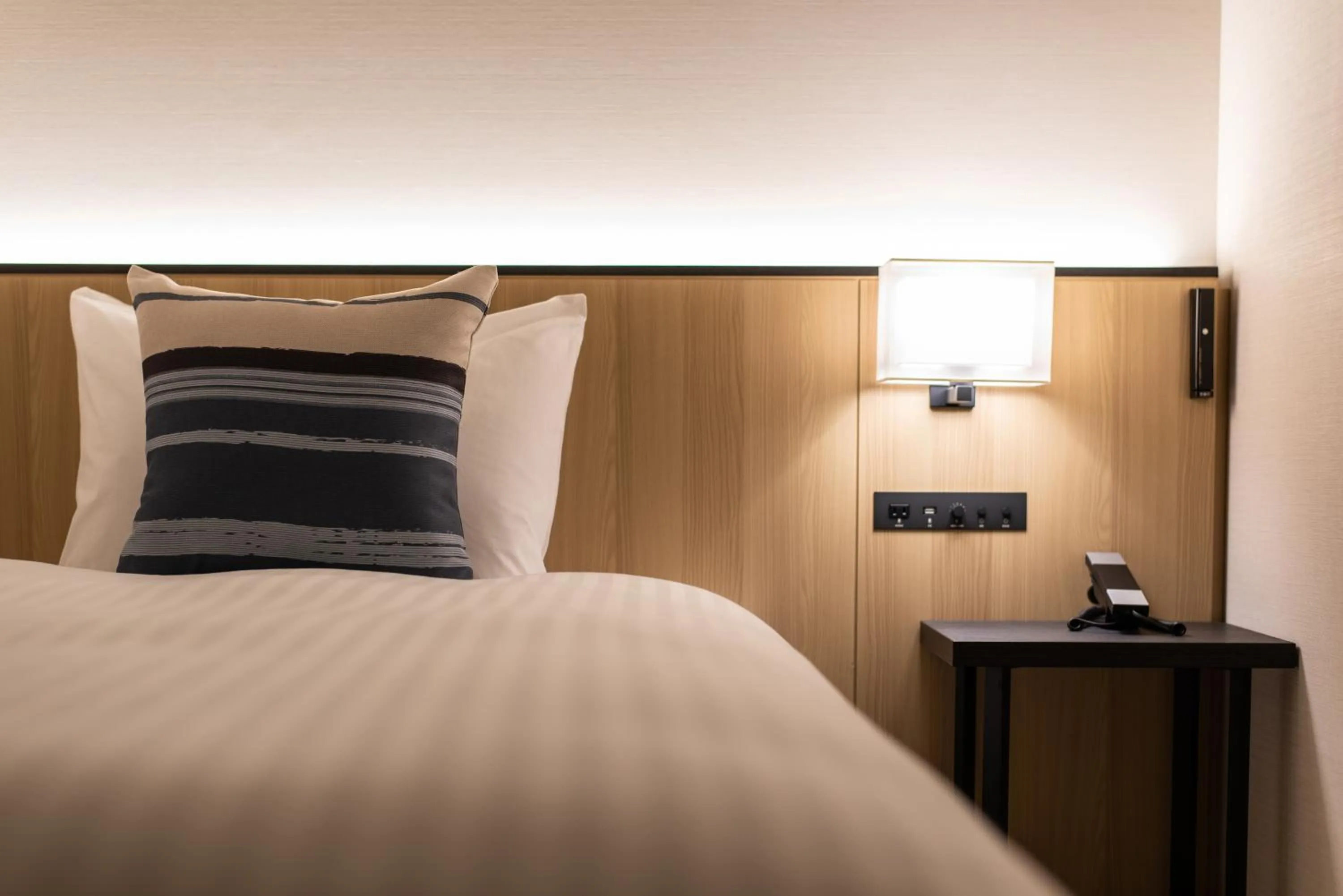 Photo of the whole room, Bed in Hotel Vista Fukuoka Nakasu-Kawabata