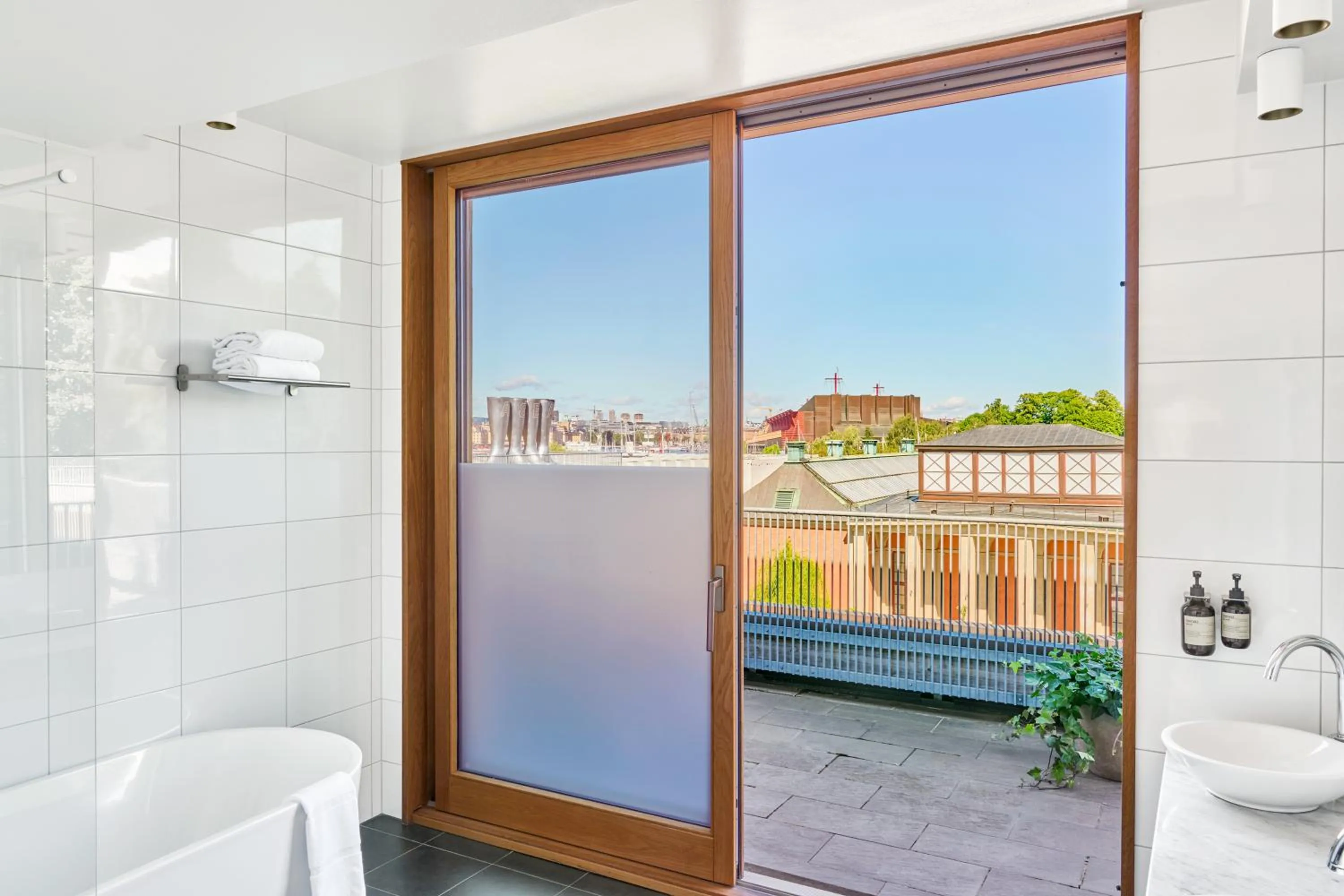 Bathroom in Backstage Hotel Stockholm