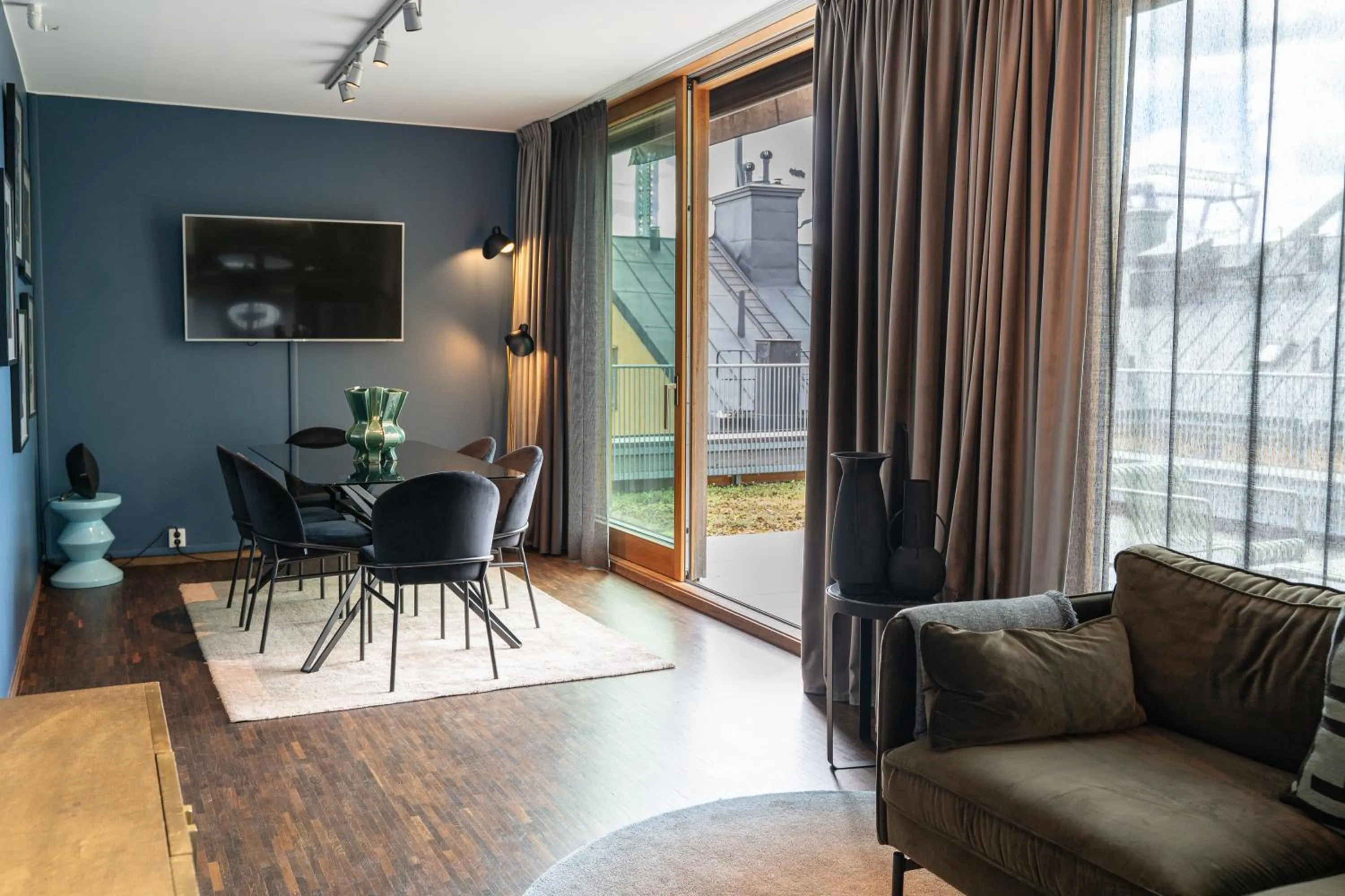 Living room in Backstage Hotel Stockholm