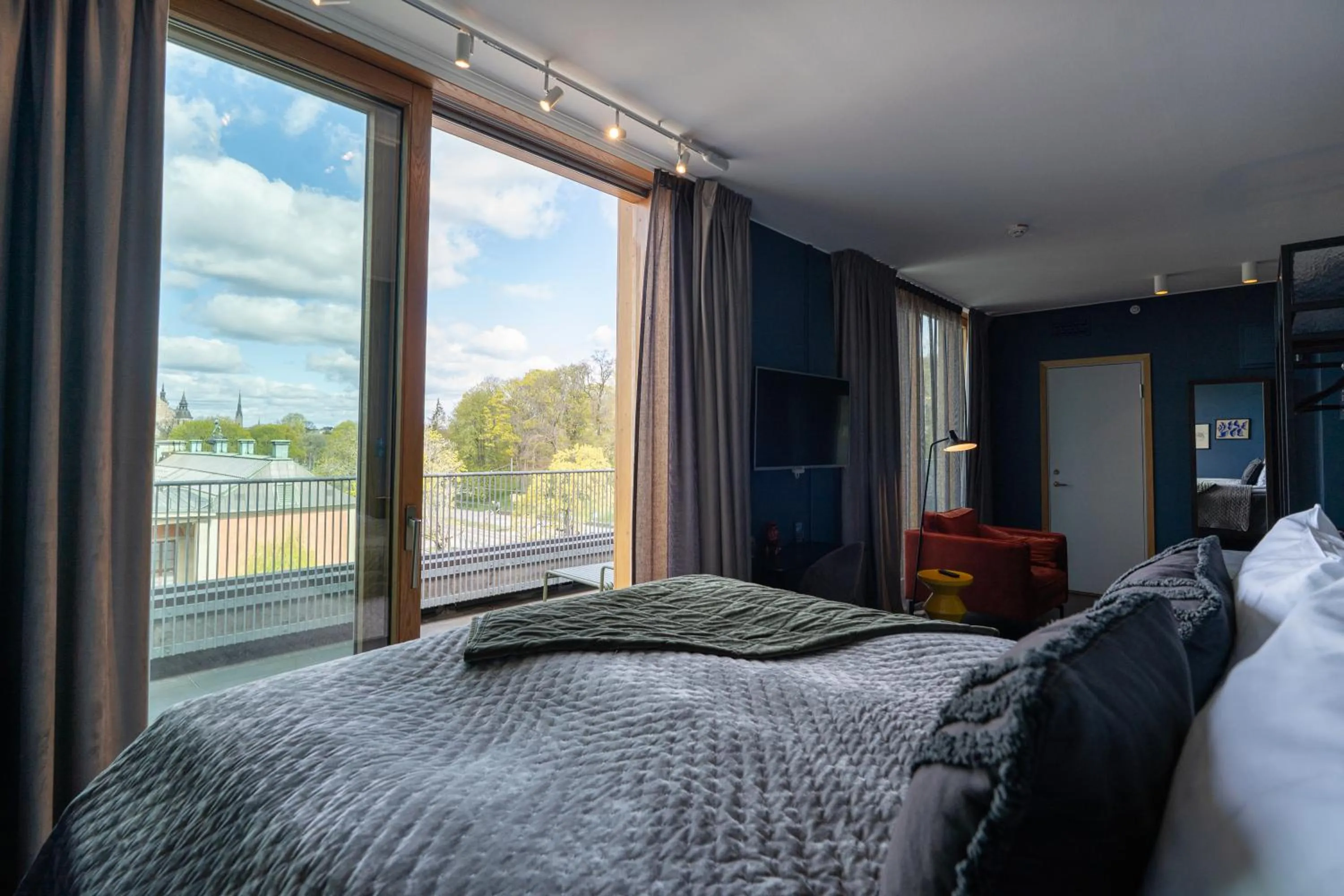 Bed in Backstage Hotel Stockholm