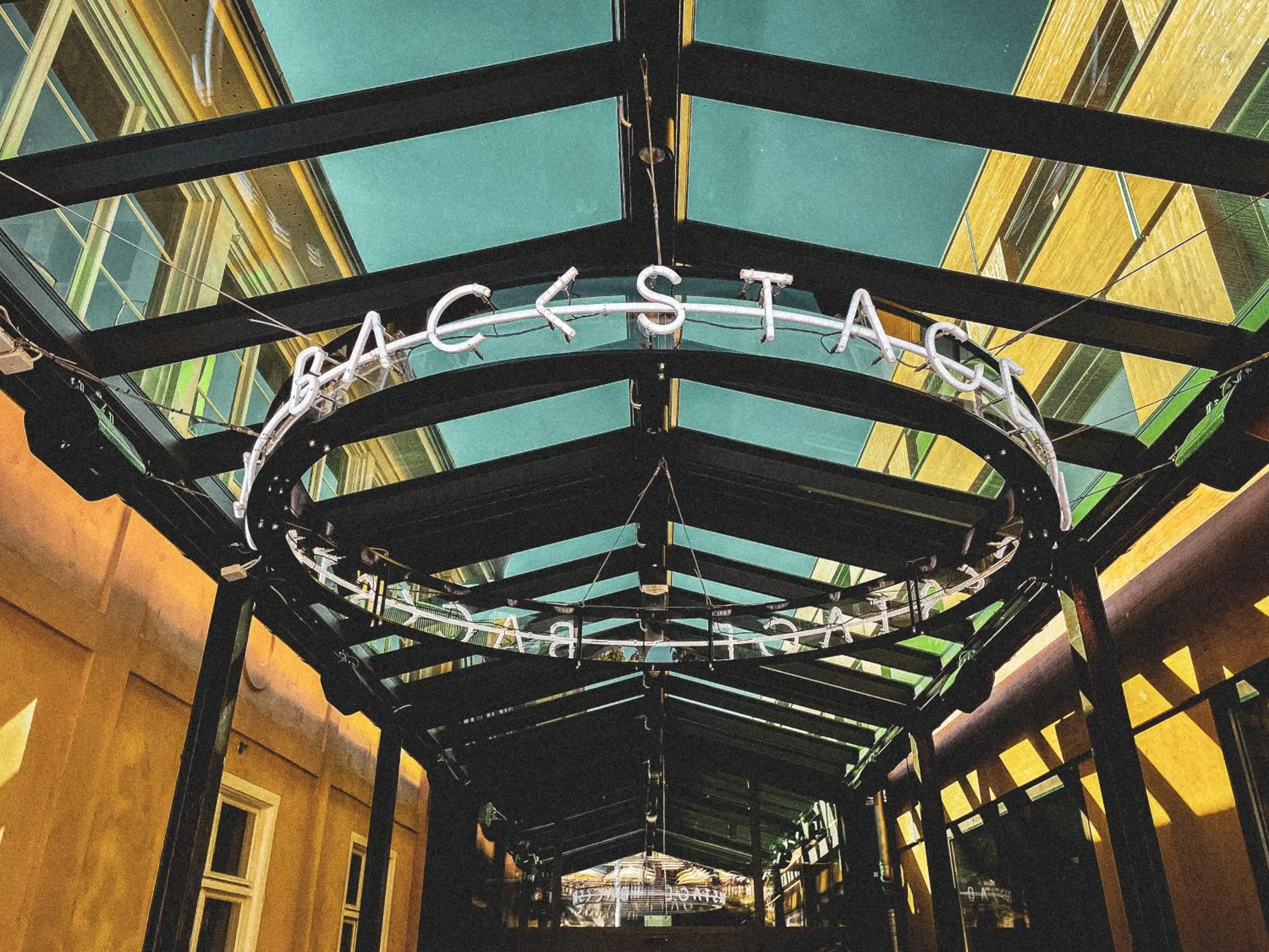 Property building in Pop House Hotel