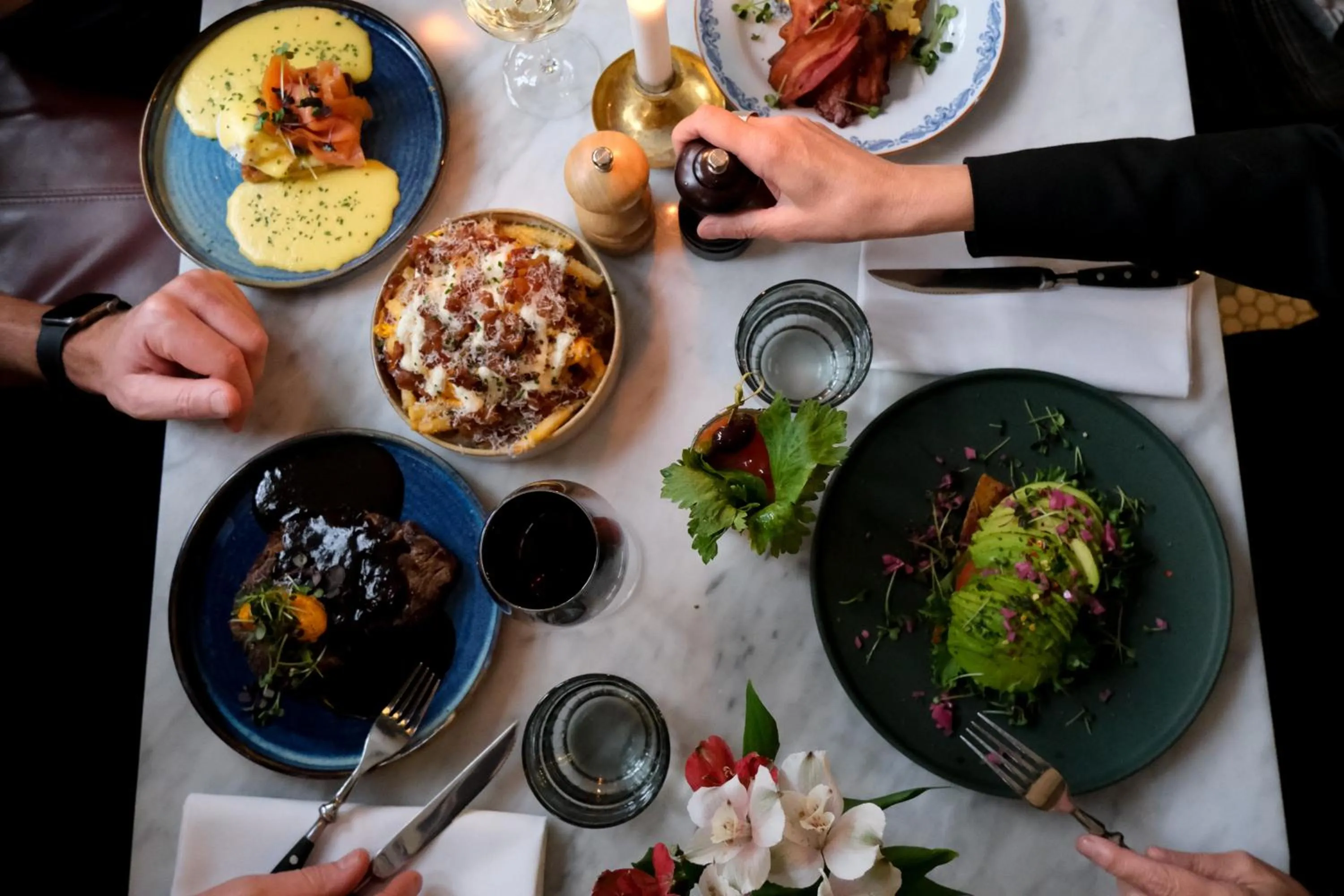 Restaurant/places to eat in Backstage Hotel Stockholm