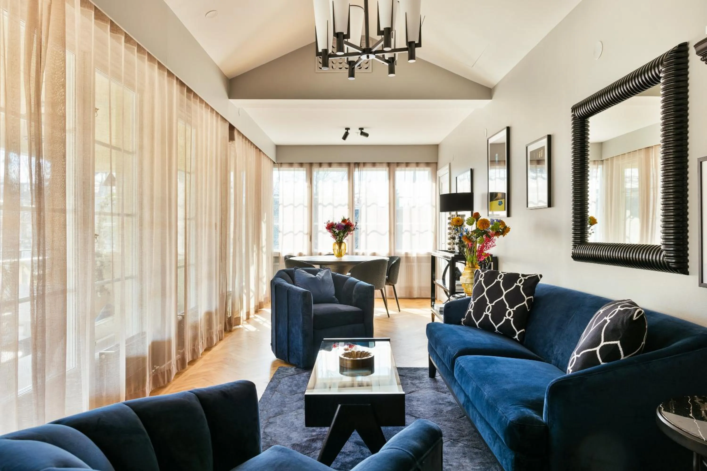 Living room in Backstage Hotel Stockholm