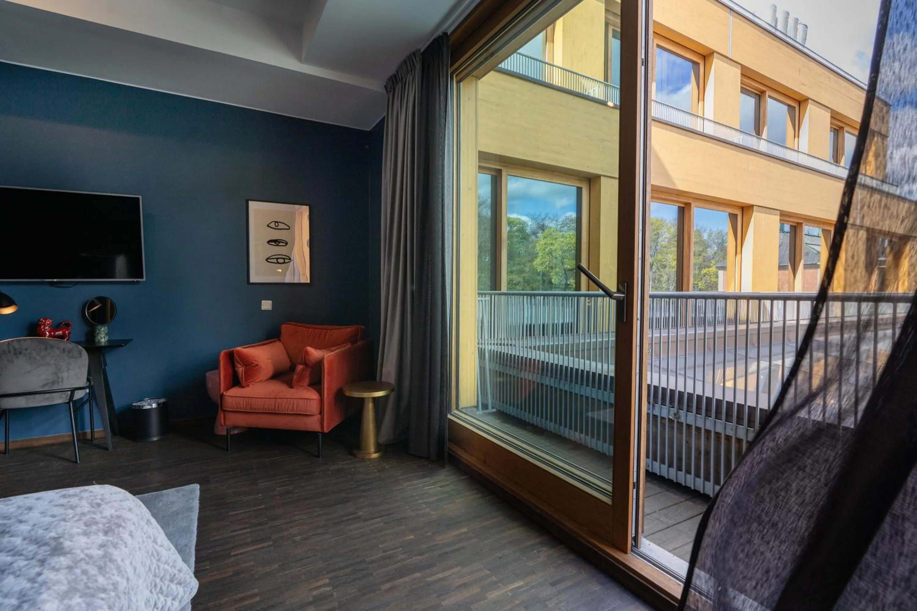 Balcony/Terrace in Backstage Hotel Stockholm