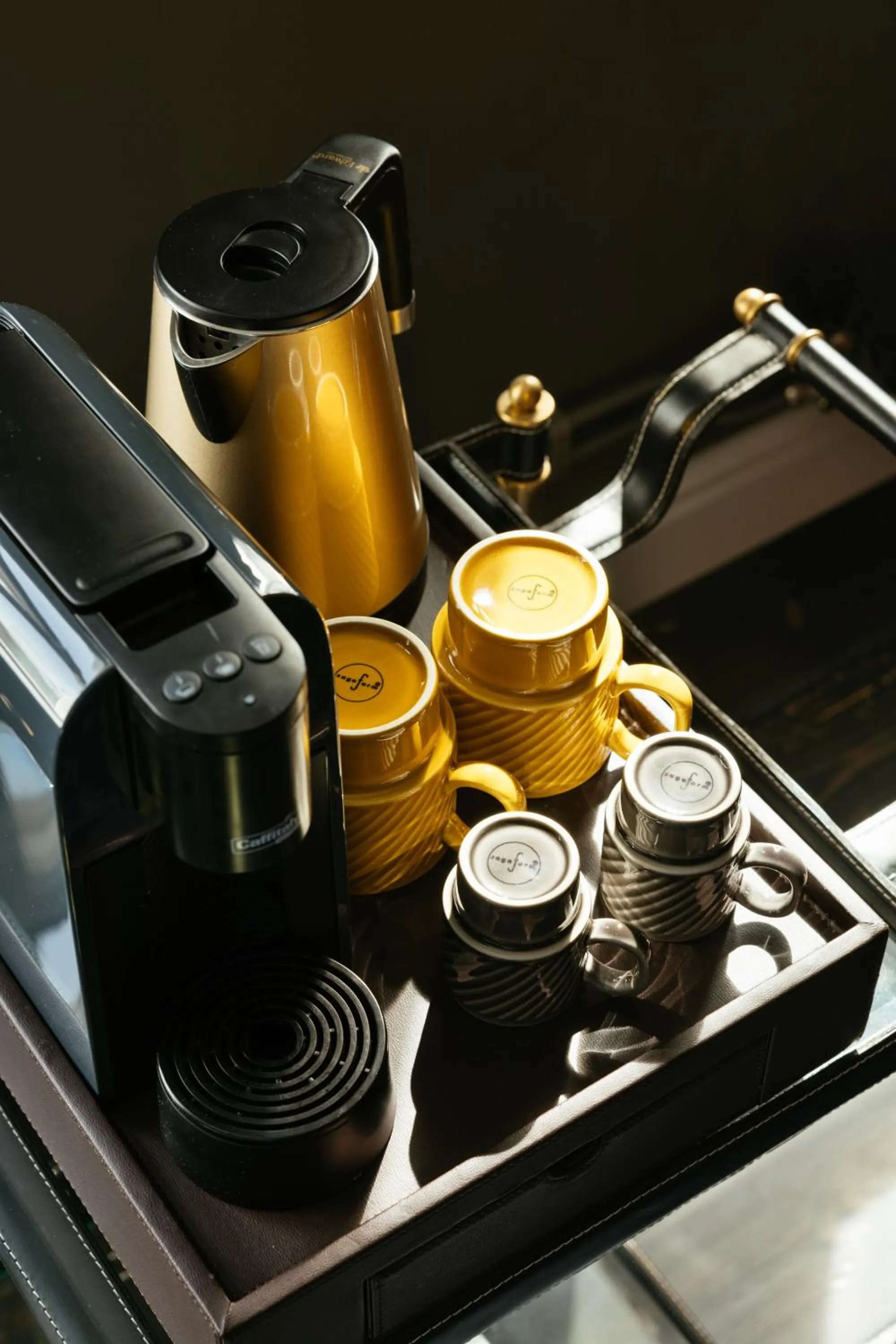 Coffee/tea facilities in Pop House Hotel