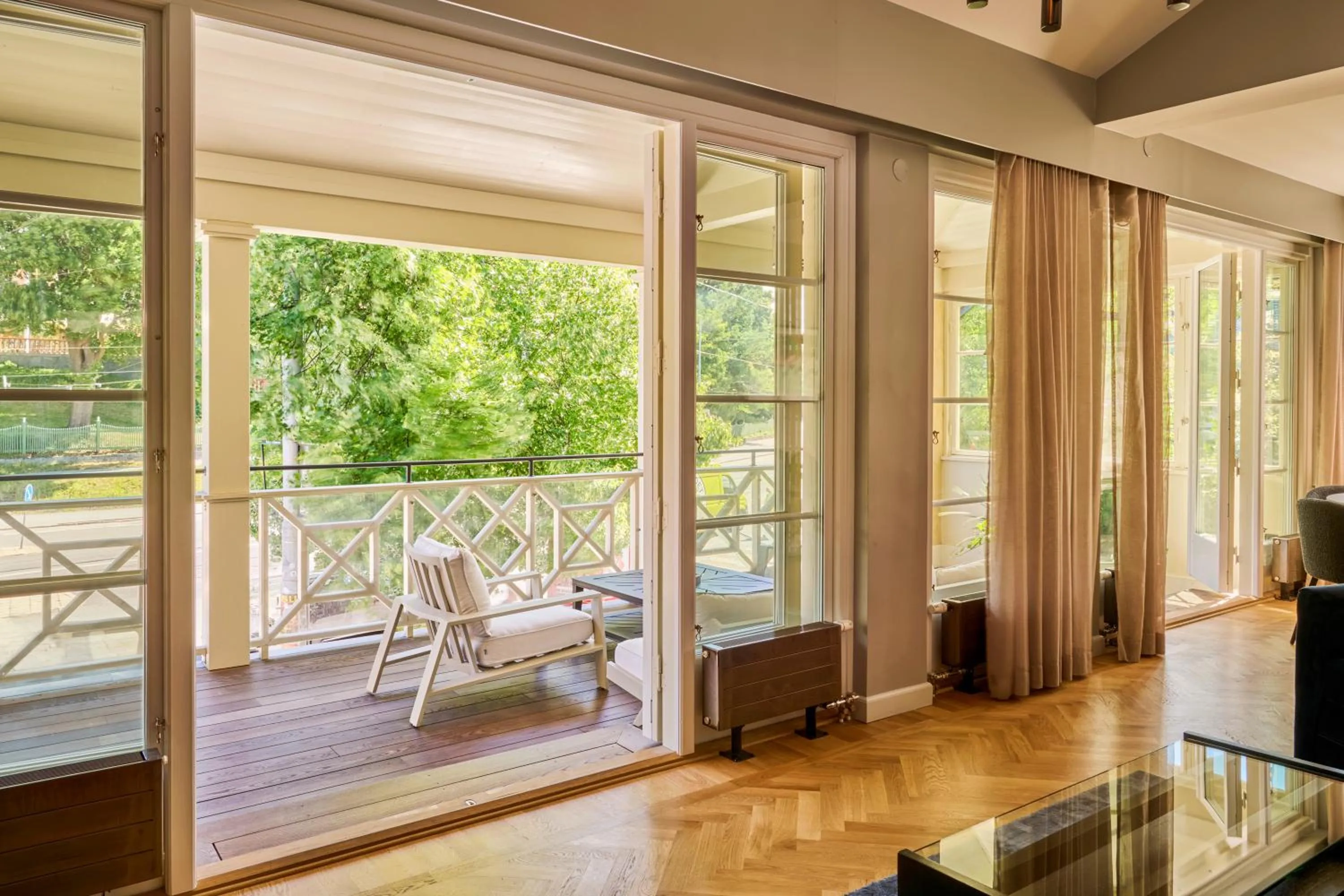 Living room in Backstage Hotel Stockholm