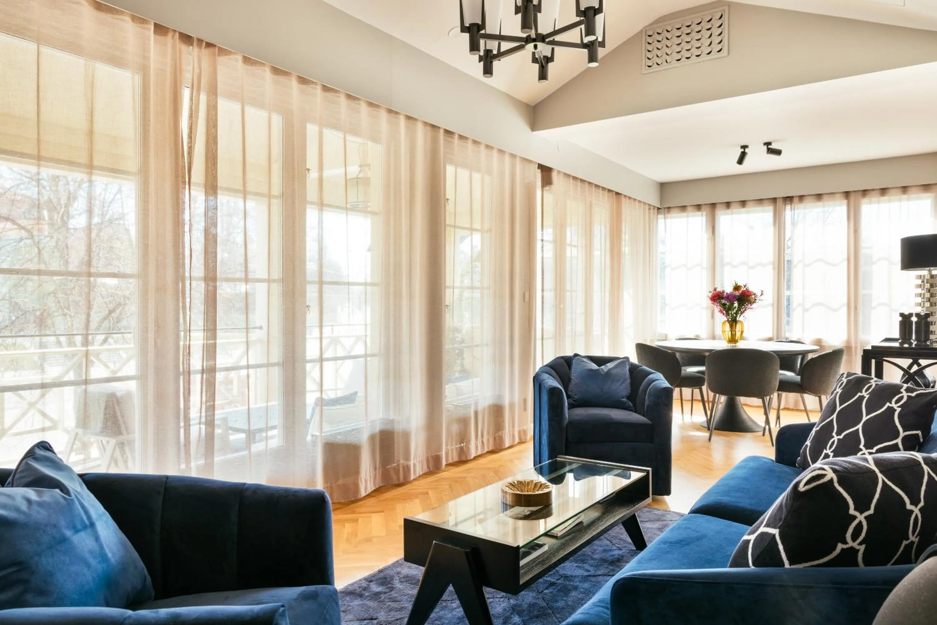 Living room in Backstage Hotel Stockholm