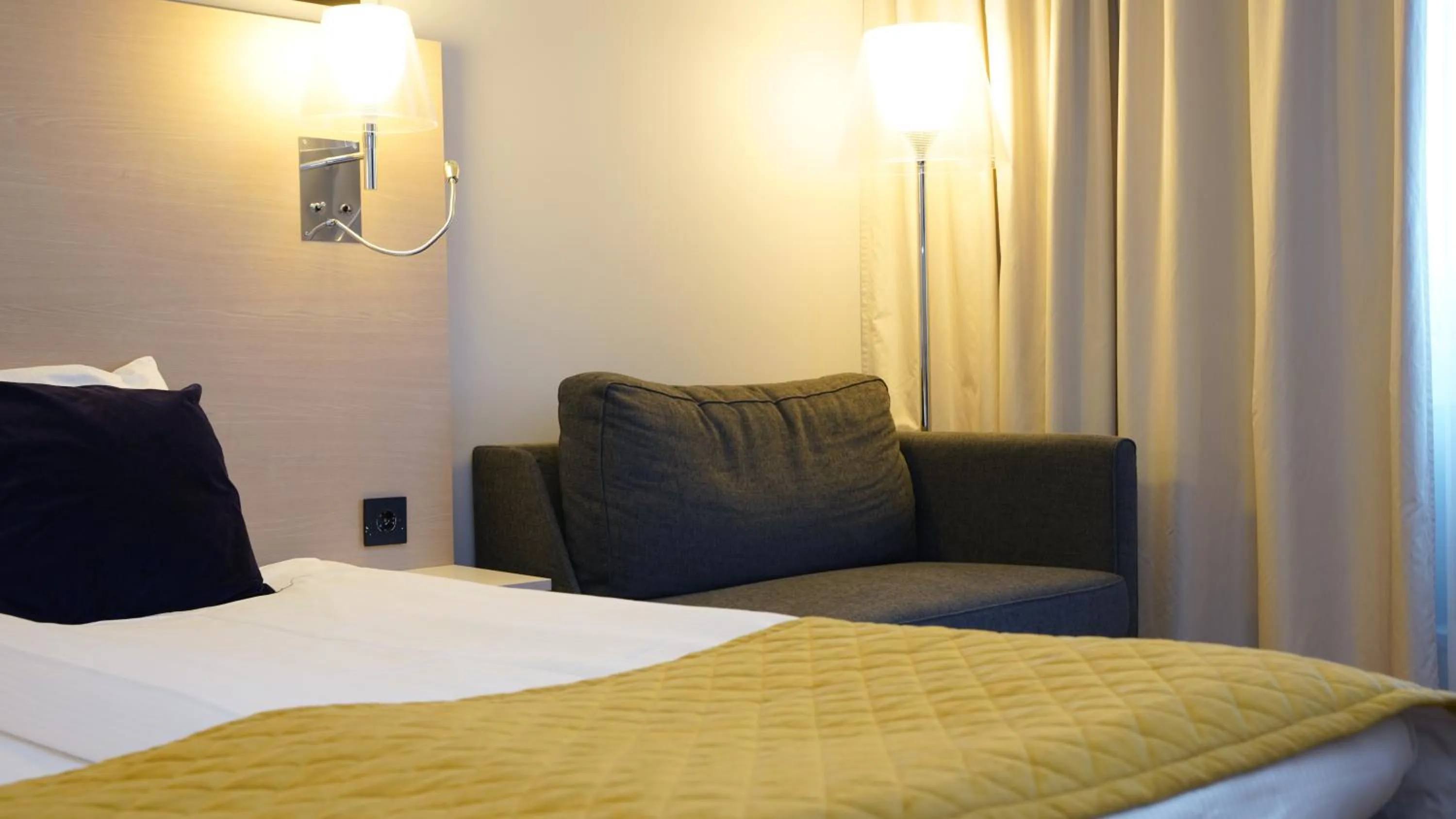 Bed in Quality Hotel Sundsvall