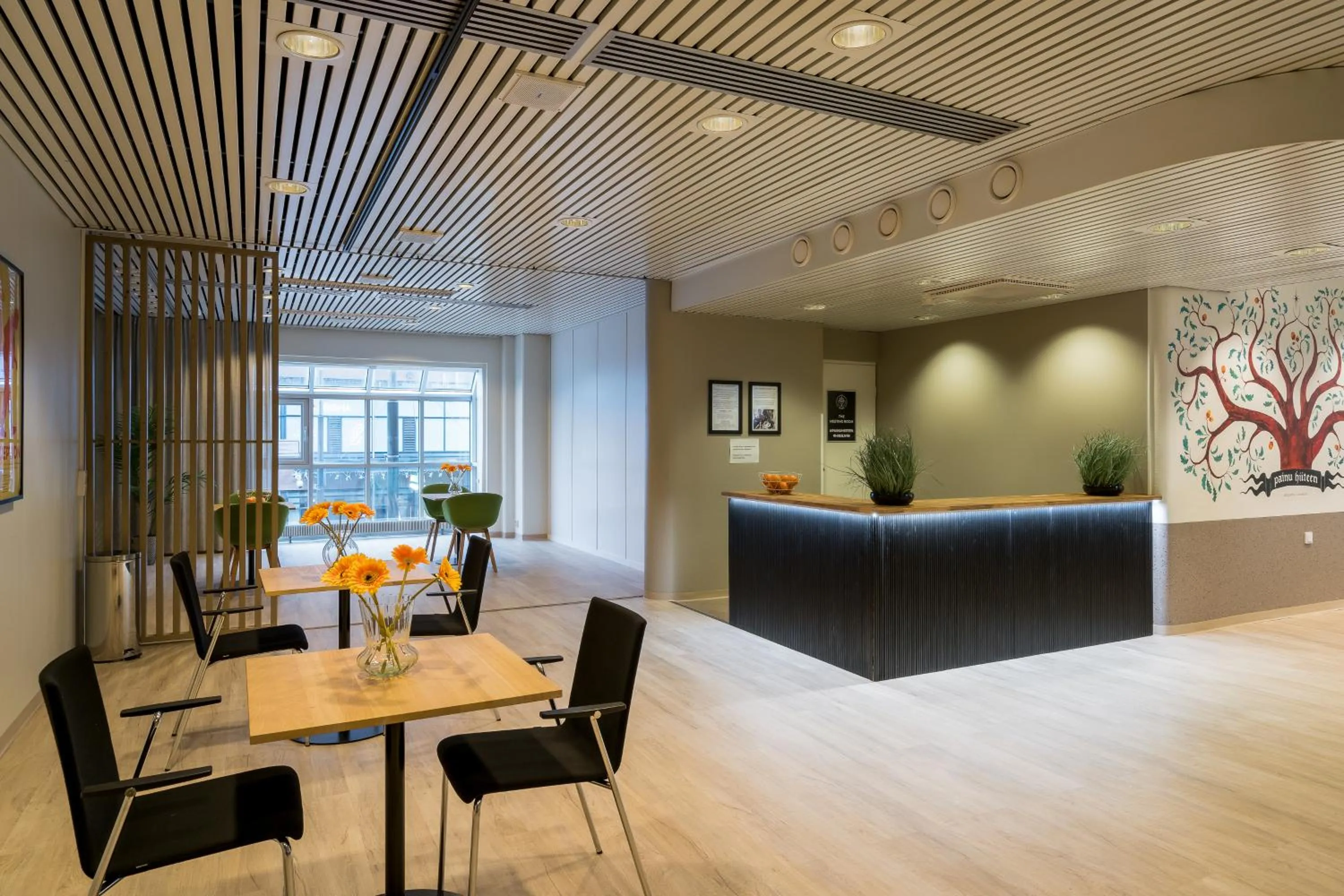 Lobby or reception in Hiisi Hotel Lohja