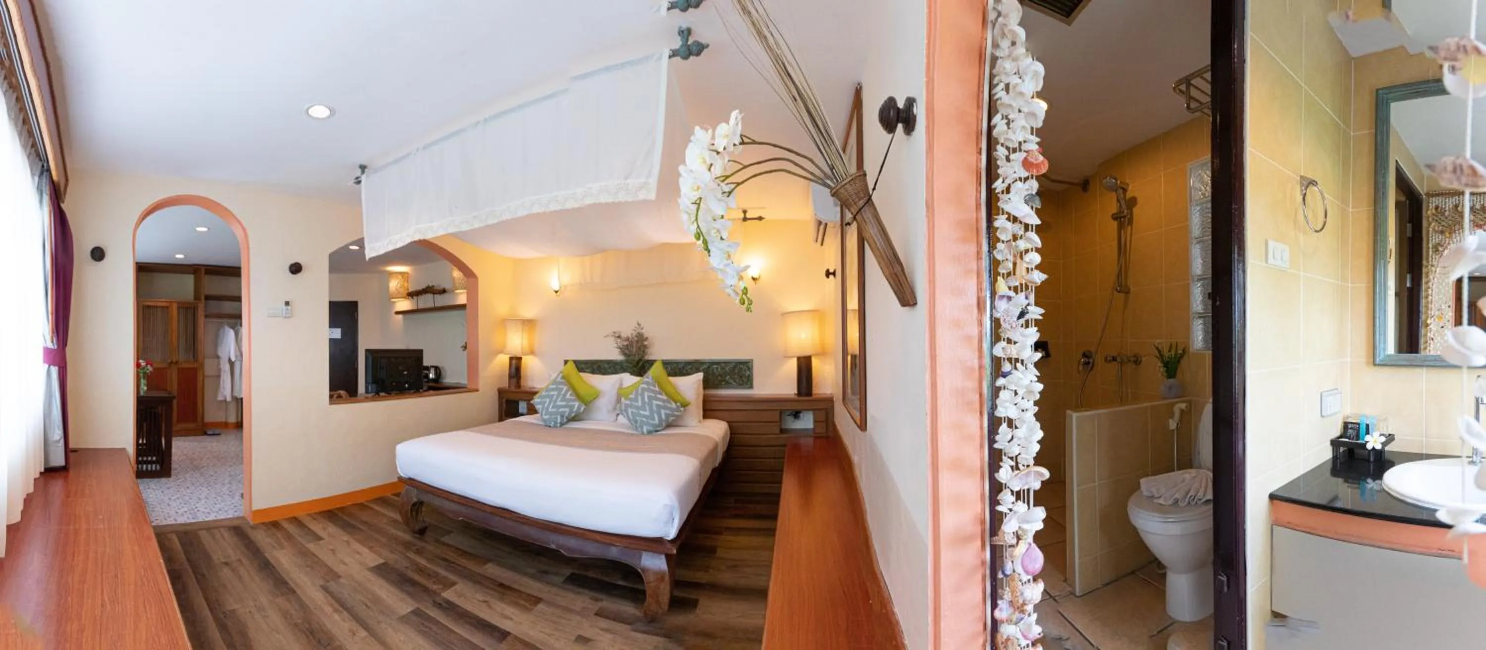 Bed in Aochalong Villa Resort & Spa - SHA Plus