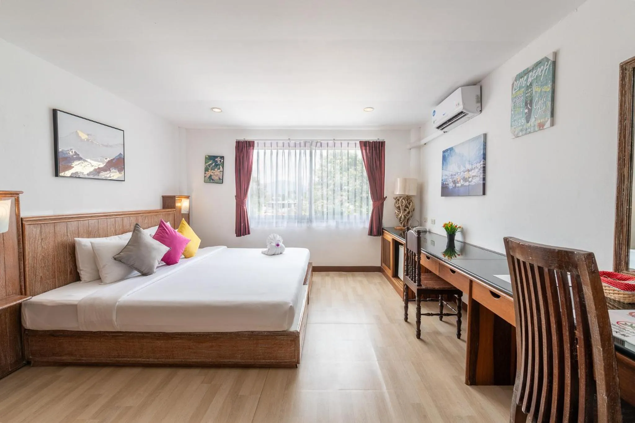 Bed in Aochalong Villa Resort & Spa - SHA Plus