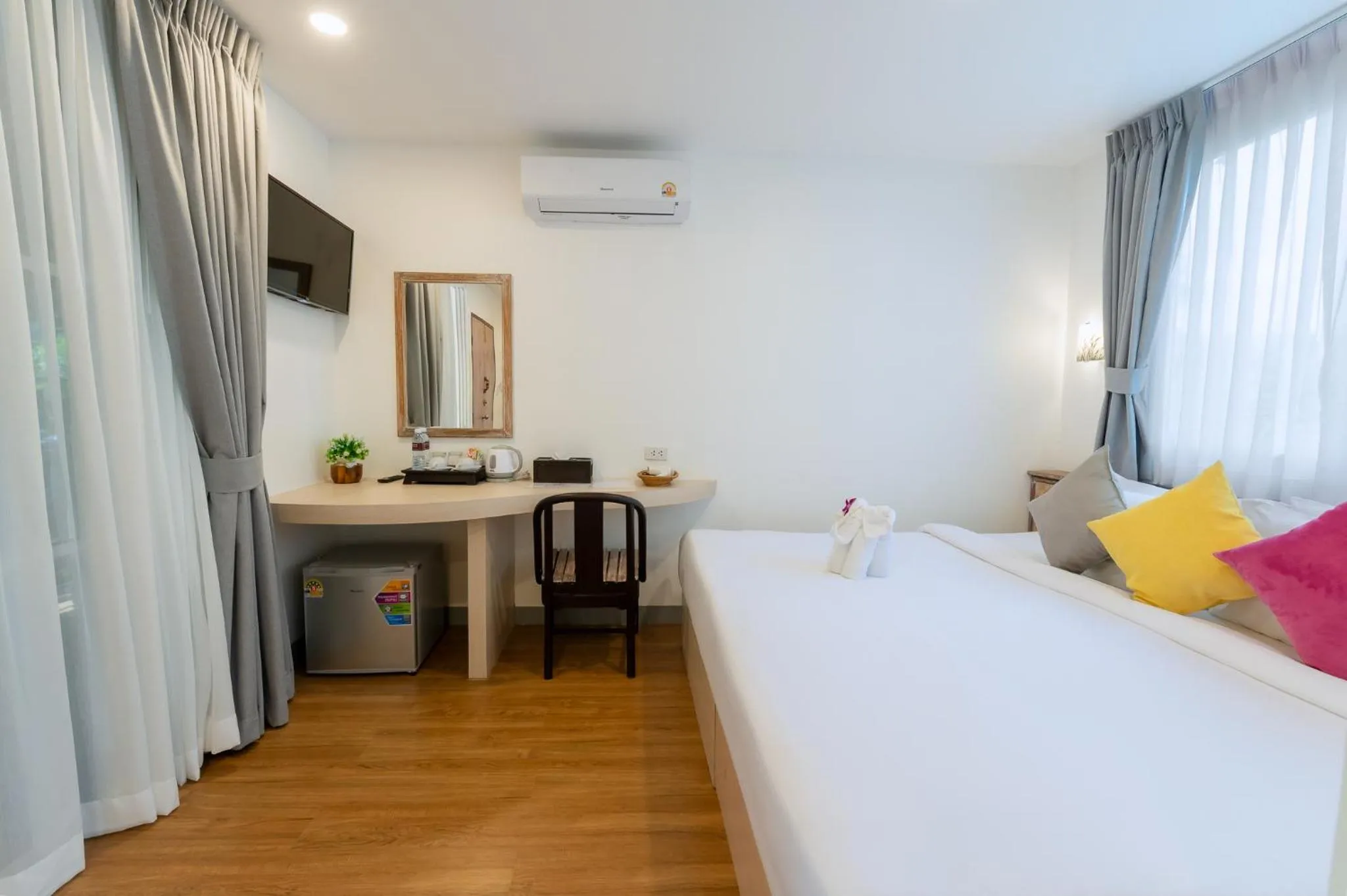 Bed in Aochalong Villa Resort & Spa - SHA Plus