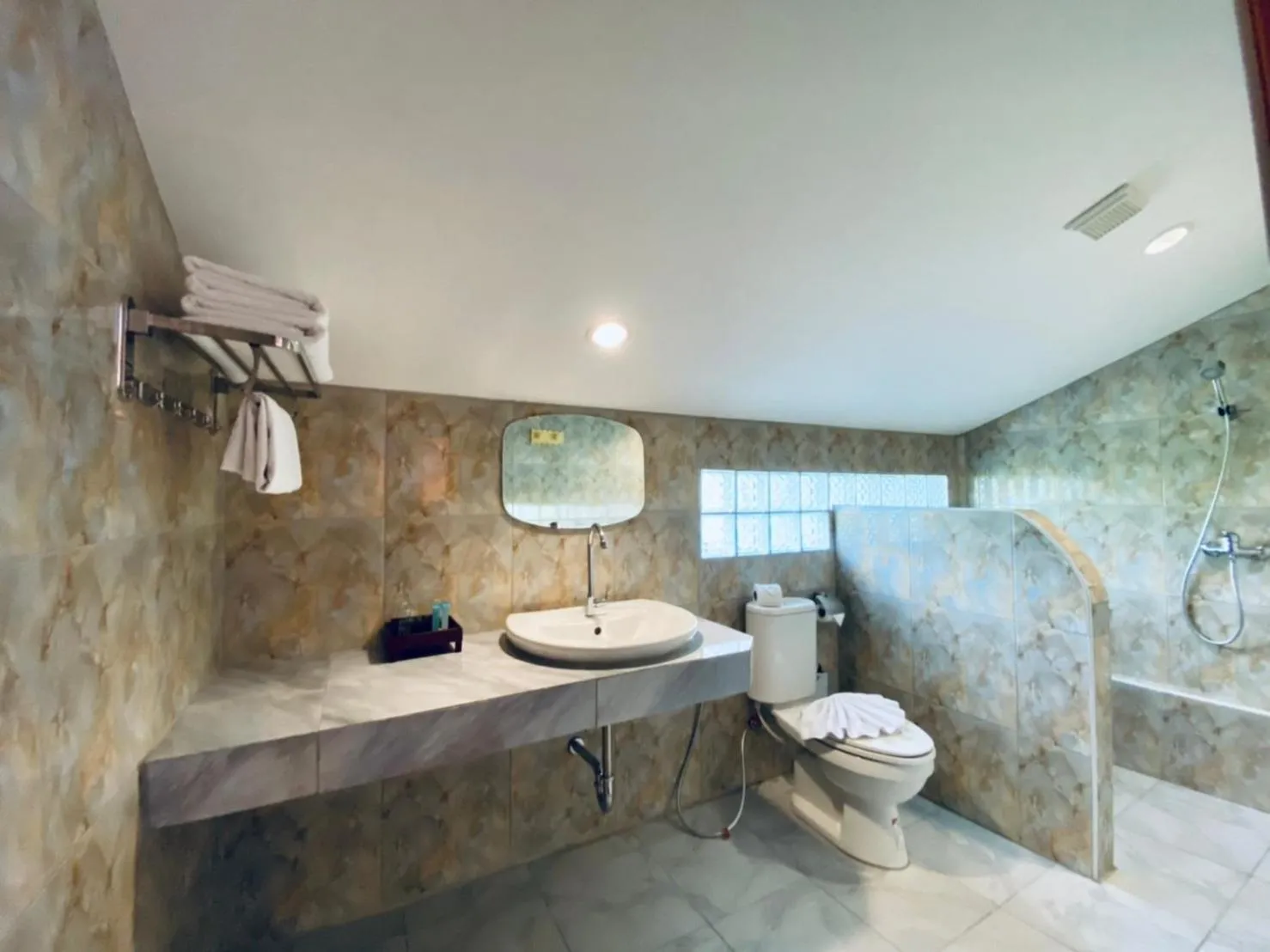 Toilet in Aochalong Villa Resort & Spa - SHA Plus