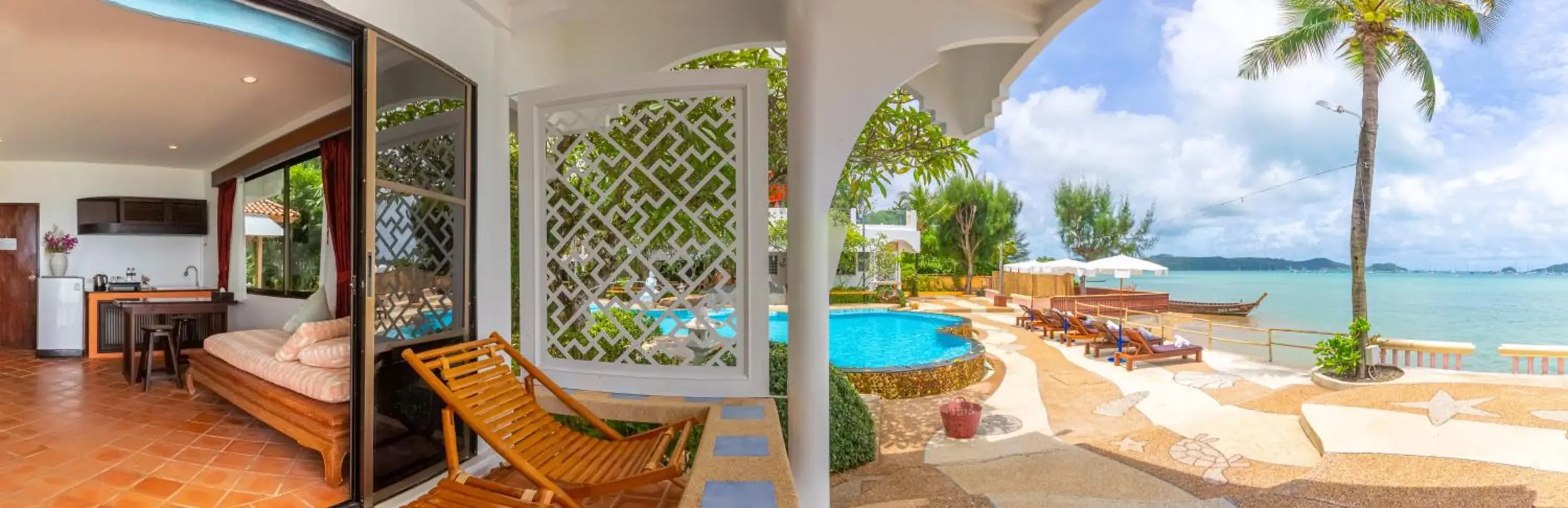 Sea view in Aochalong Villa Resort & Spa - SHA Plus Sea view in Aochalong Villa Resort & Spa - SHA Plus