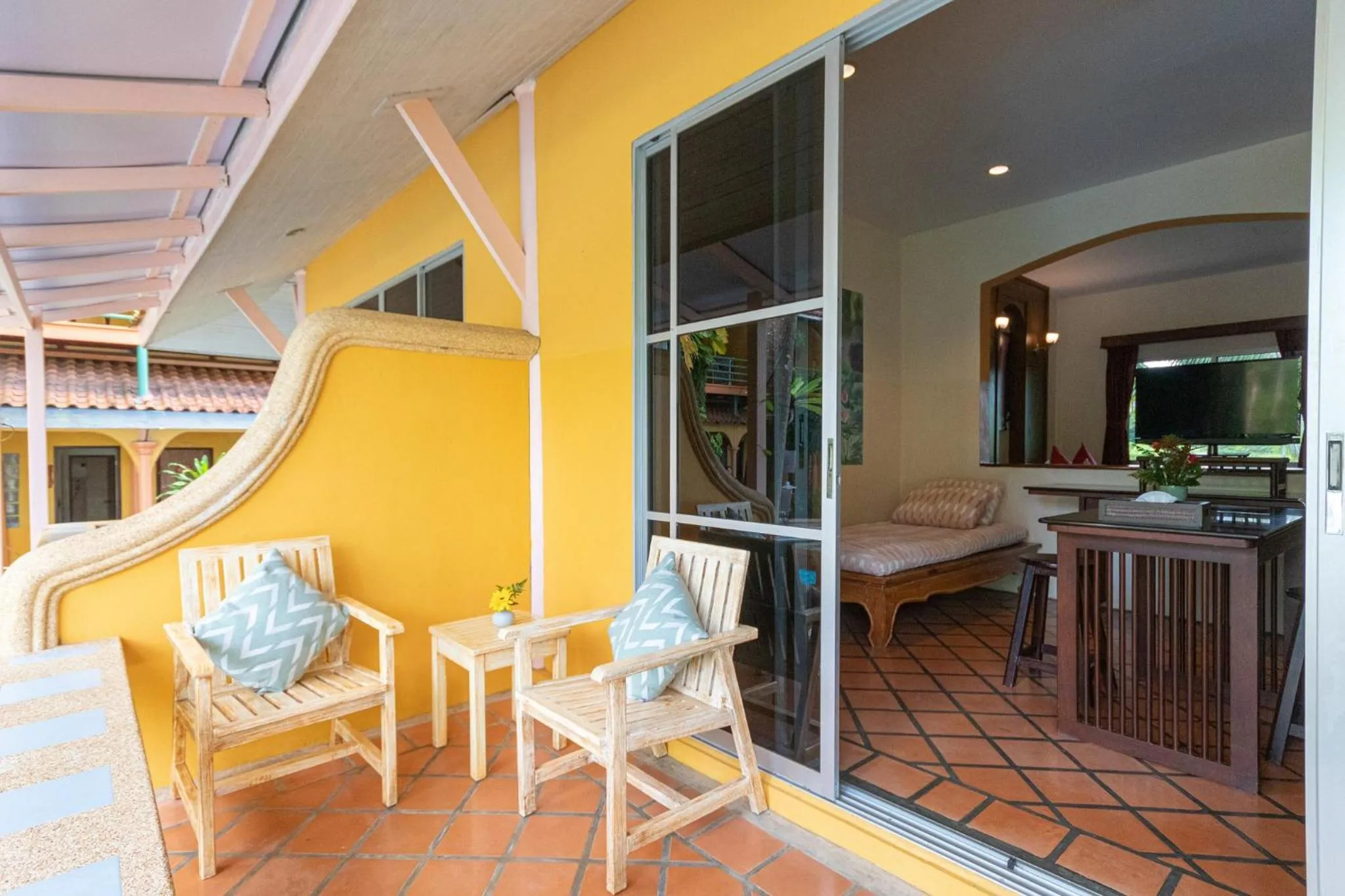 Balcony/Terrace in Aochalong Villa Resort & Spa - SHA Plus