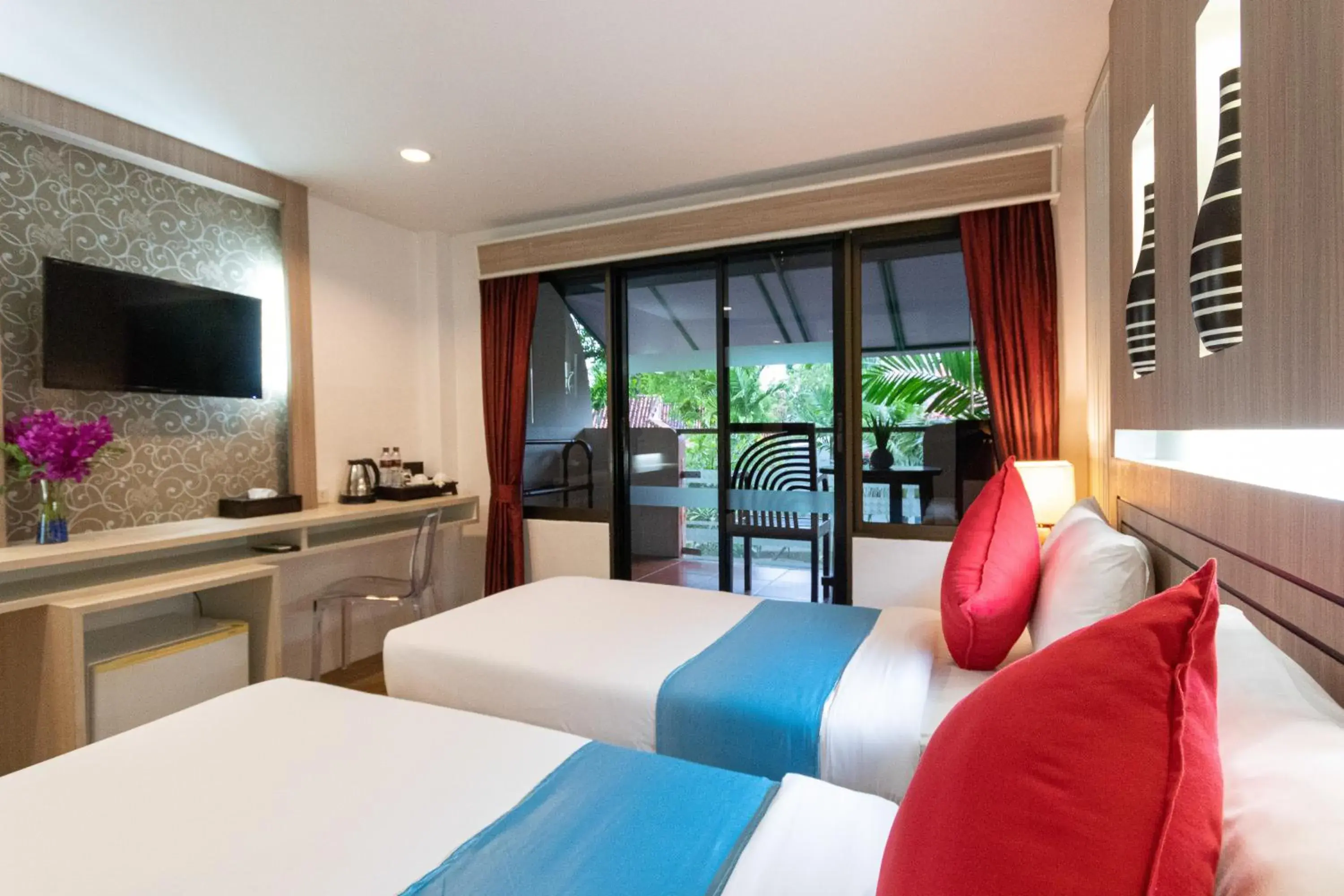 Bedroom, Bed in Aochalong Villa Resort & Spa - SHA Plus Bedroom, Bed in Aochalong Villa Resort & Spa - SHA Plus