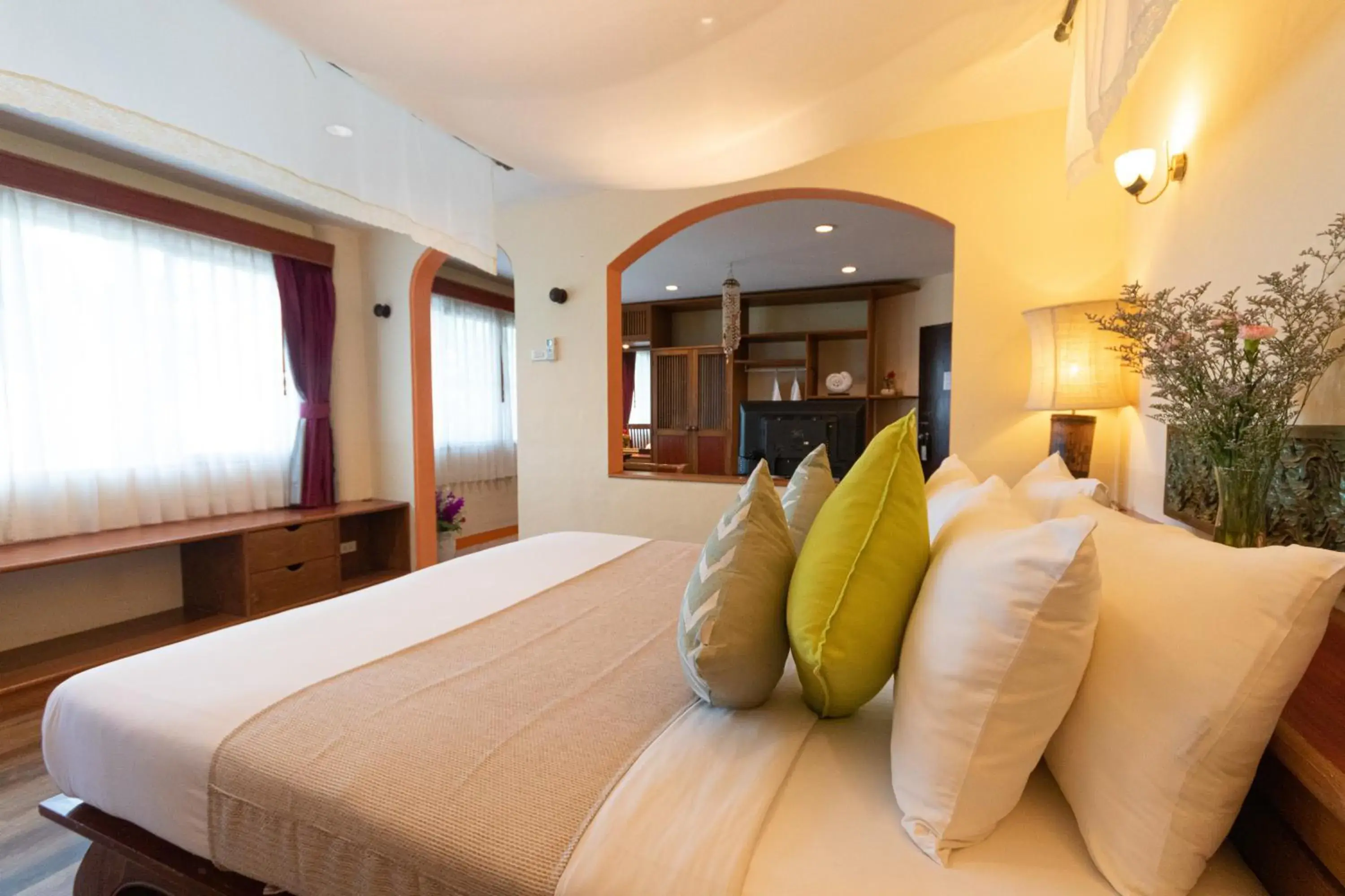 Bedroom, Bed in Aochalong Villa Resort & Spa - SHA Plus Bedroom, Bed in Aochalong Villa Resort & Spa - SHA Plus
