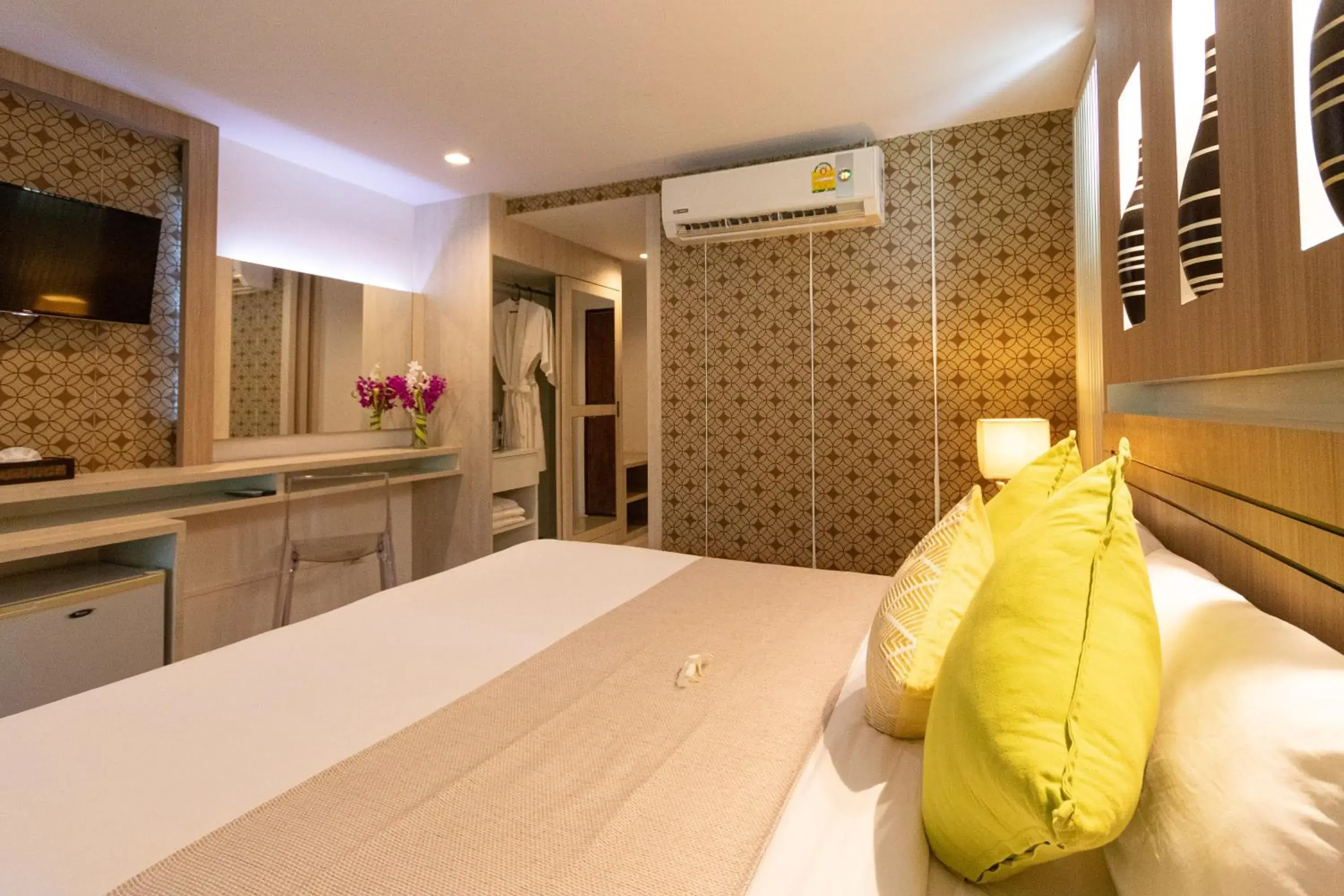 Bedroom, Bed in Aochalong Villa Resort & Spa - SHA Plus Bedroom, Bed in Aochalong Villa Resort & Spa - SHA Plus