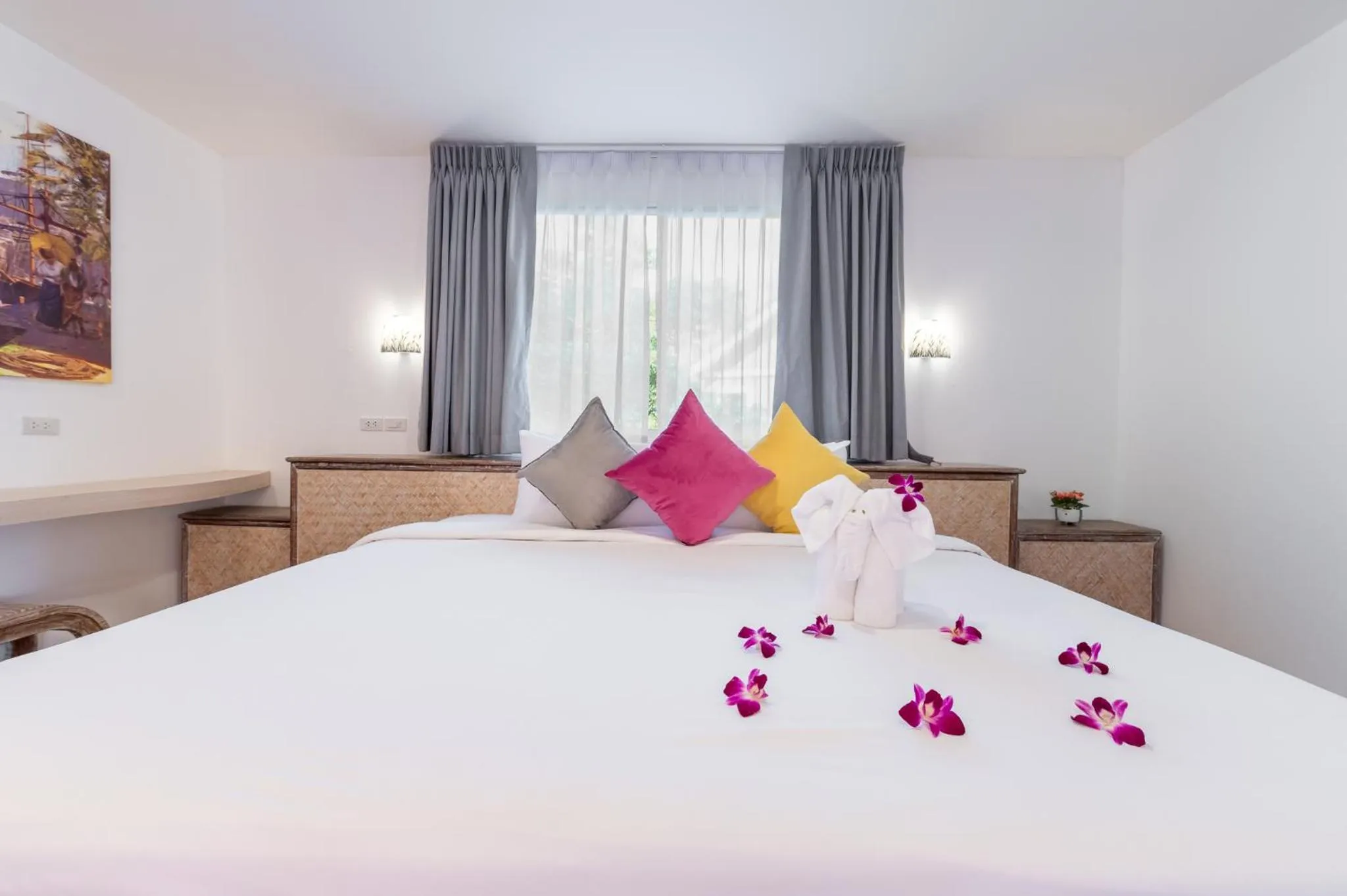 Bed in Aochalong Villa Resort & Spa - SHA Plus