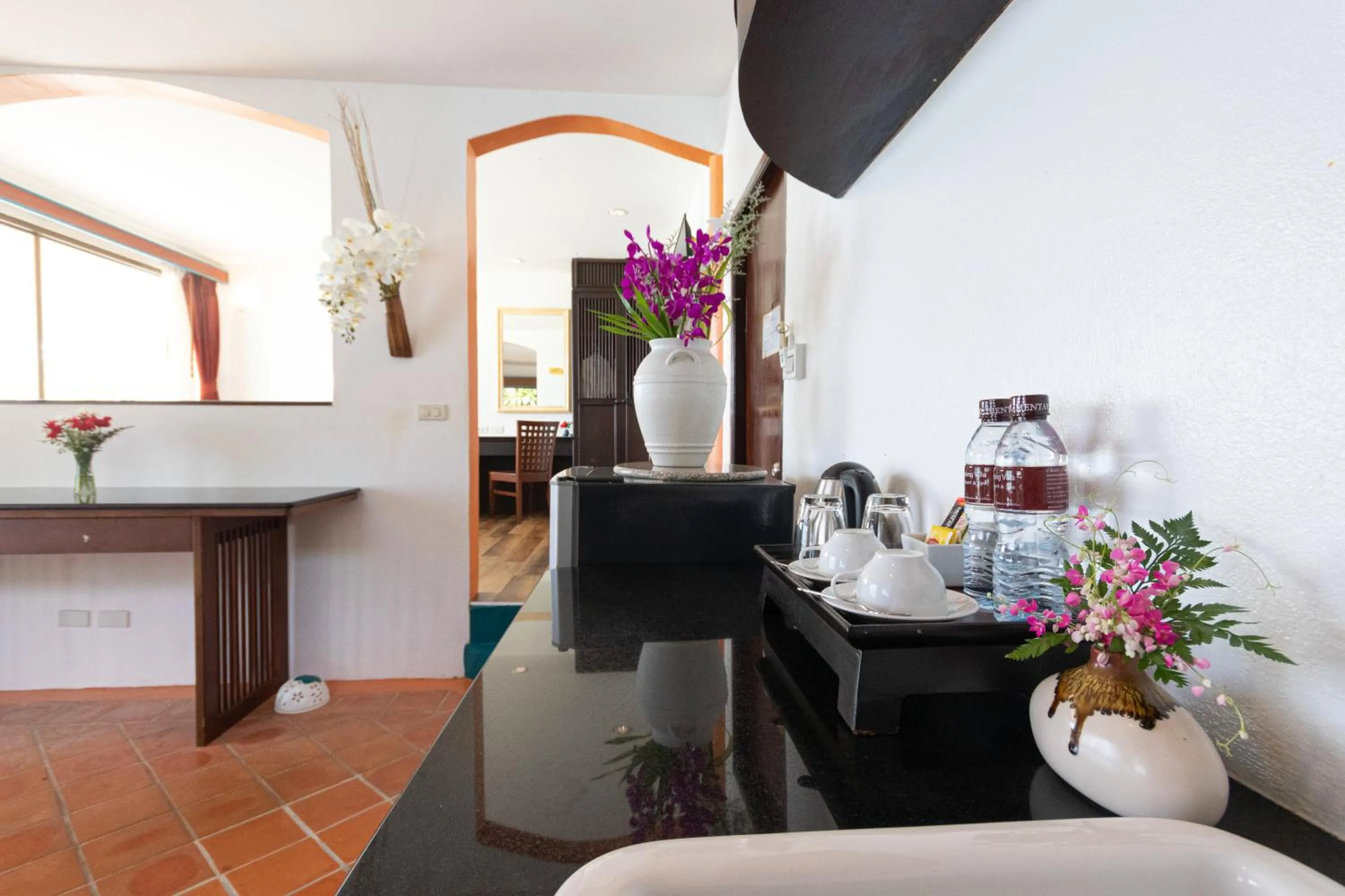 Living room in Aochalong Villa Resort & Spa - SHA Plus