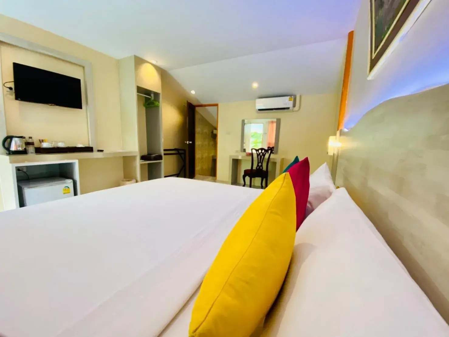 Bedroom, Bed in Aochalong Villa Resort & Spa - SHA Plus Bedroom, Bed in Aochalong Villa Resort & Spa - SHA Plus
