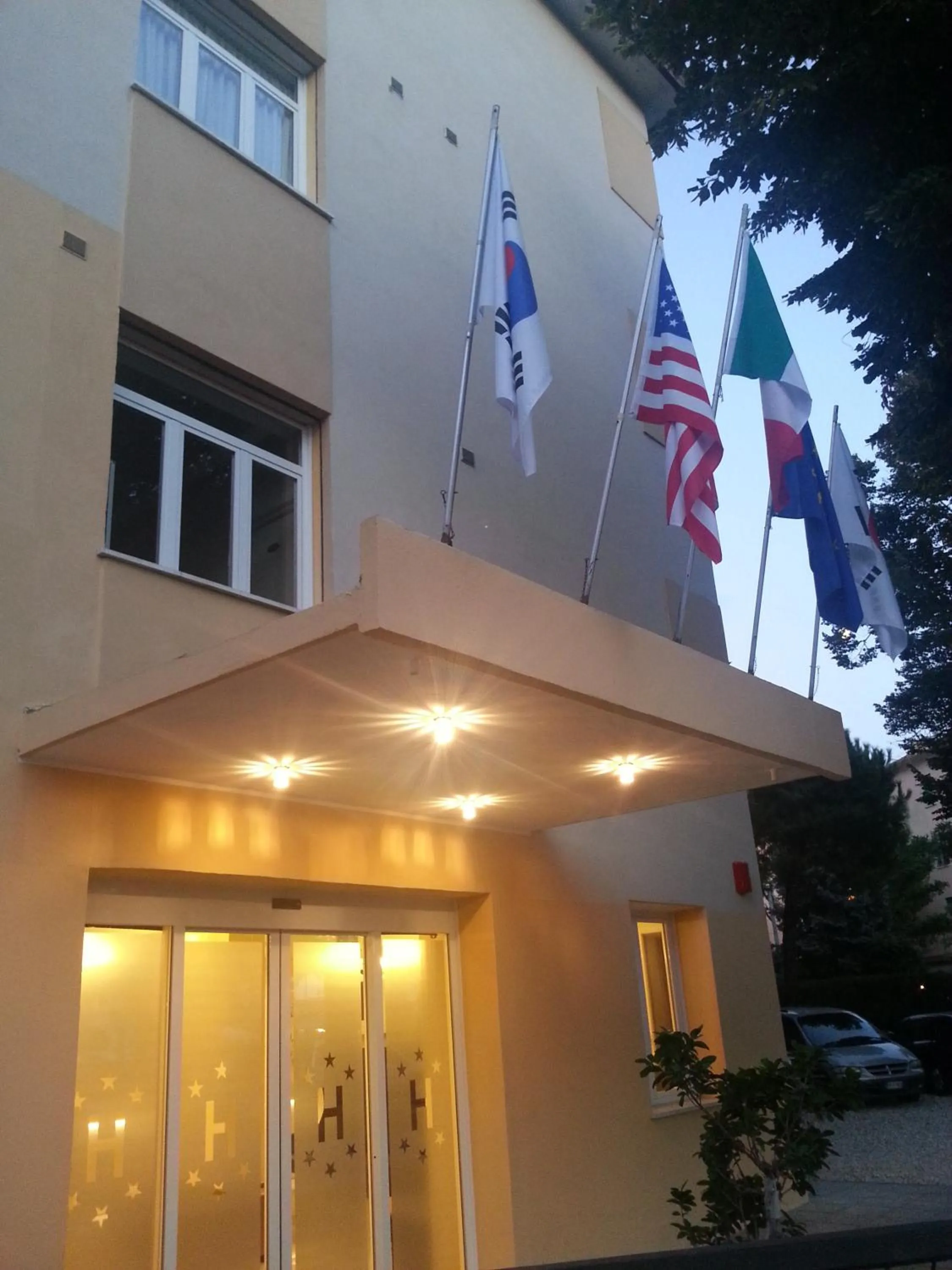 Property building in Hotel Laguna Residence