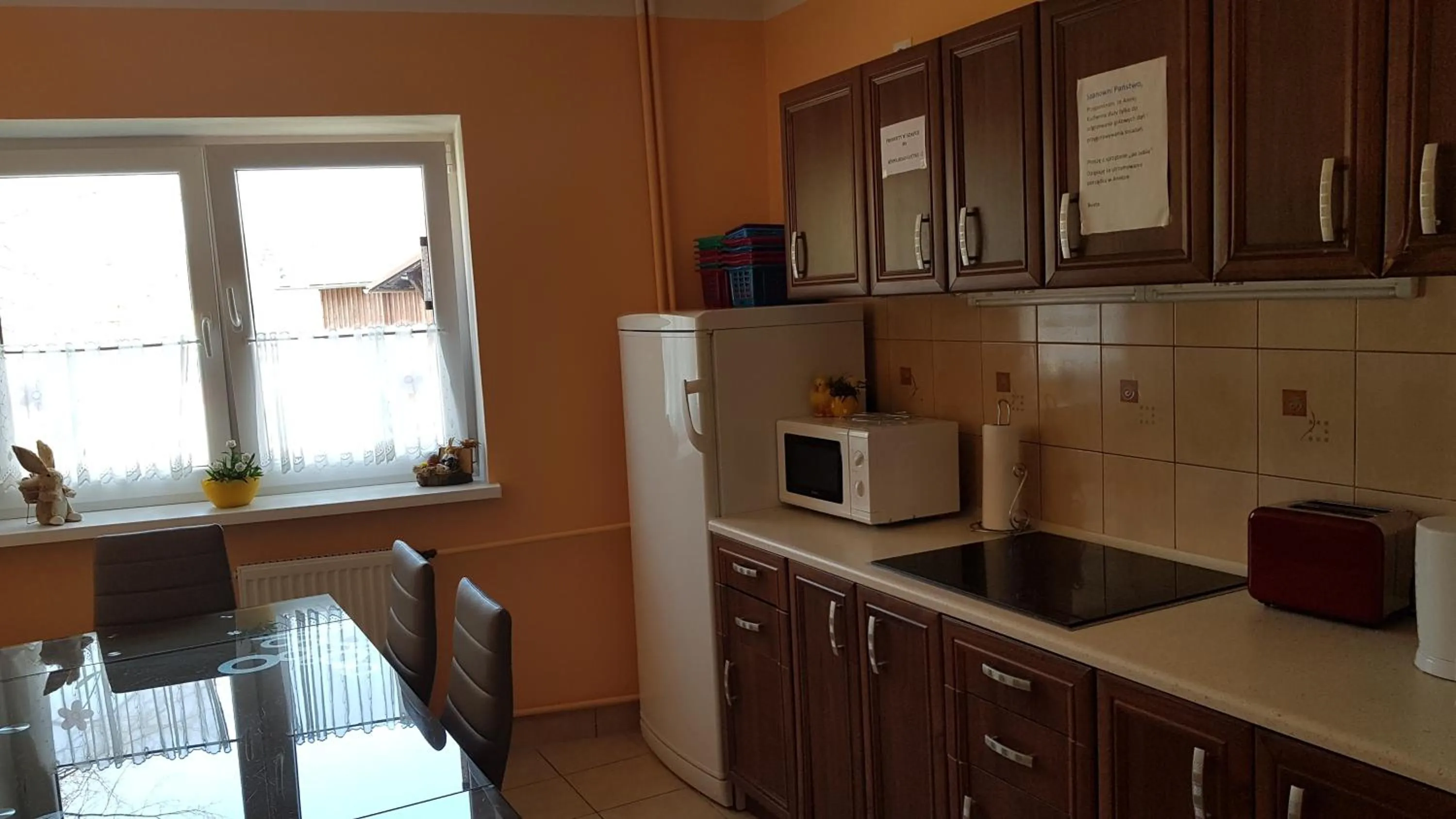 Communal kitchen in Dom wczasowy Przy Skałkach