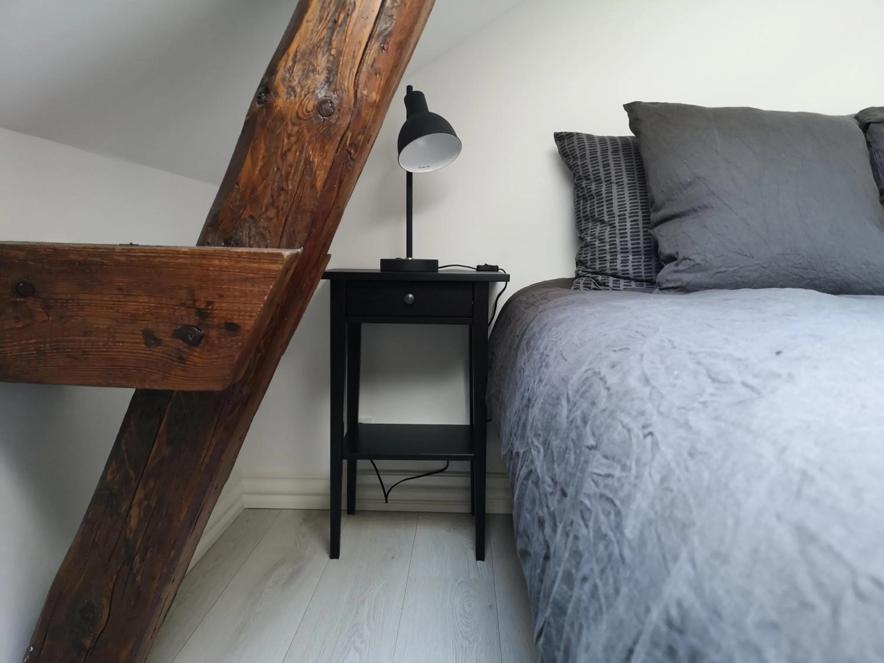 Bedroom in Det Gamle Apothek ferielejligheder