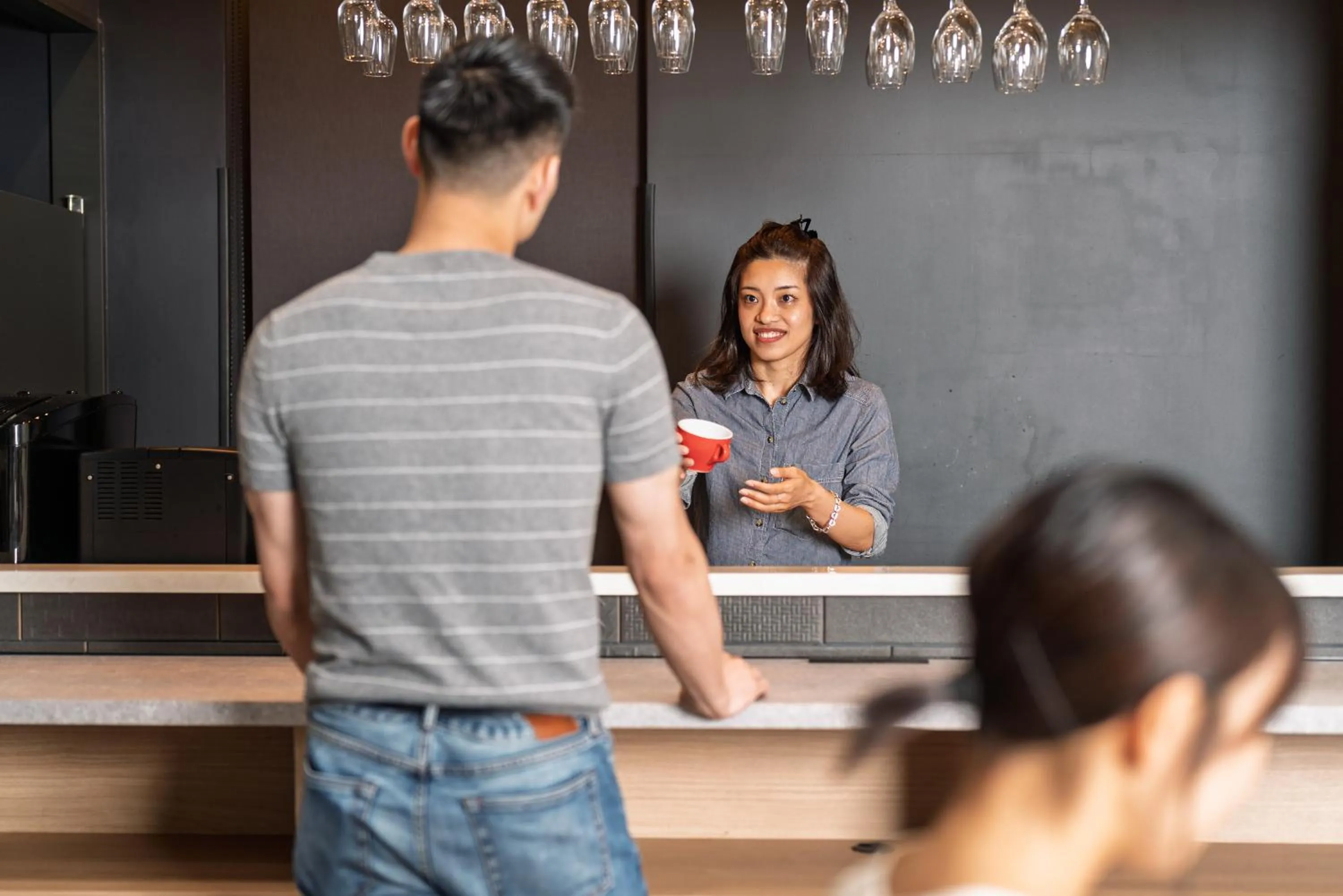 Buffet breakfast in Grids Tokyo Ueno Hotel&Hostel