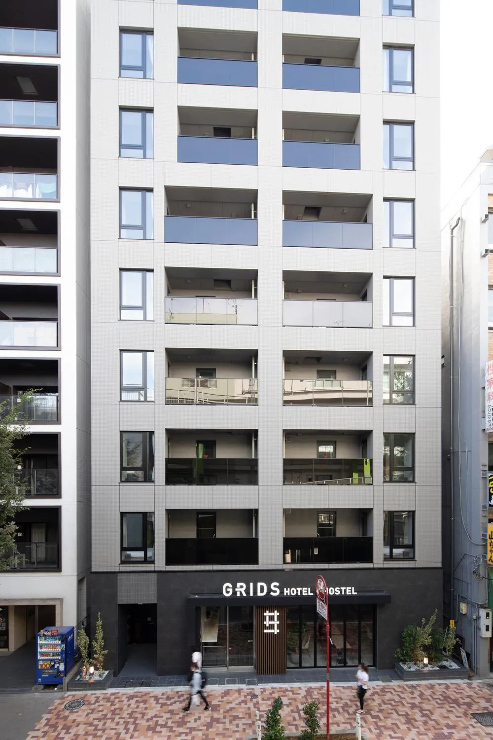 Property building in Grids Tokyo Ueno Hotel&Hostel