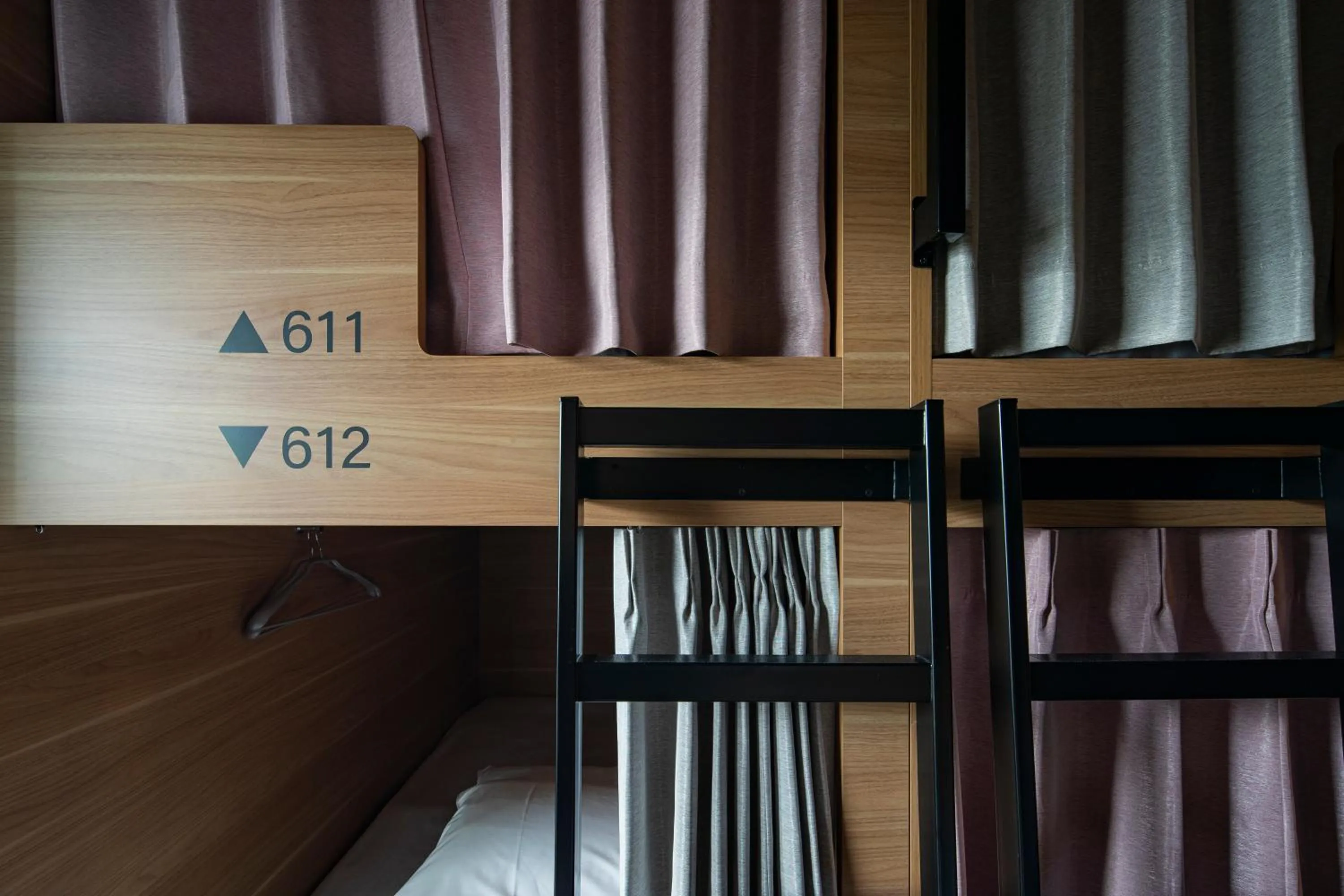 bunk bed in Grids Tokyo Ueno Hotel&Hostel